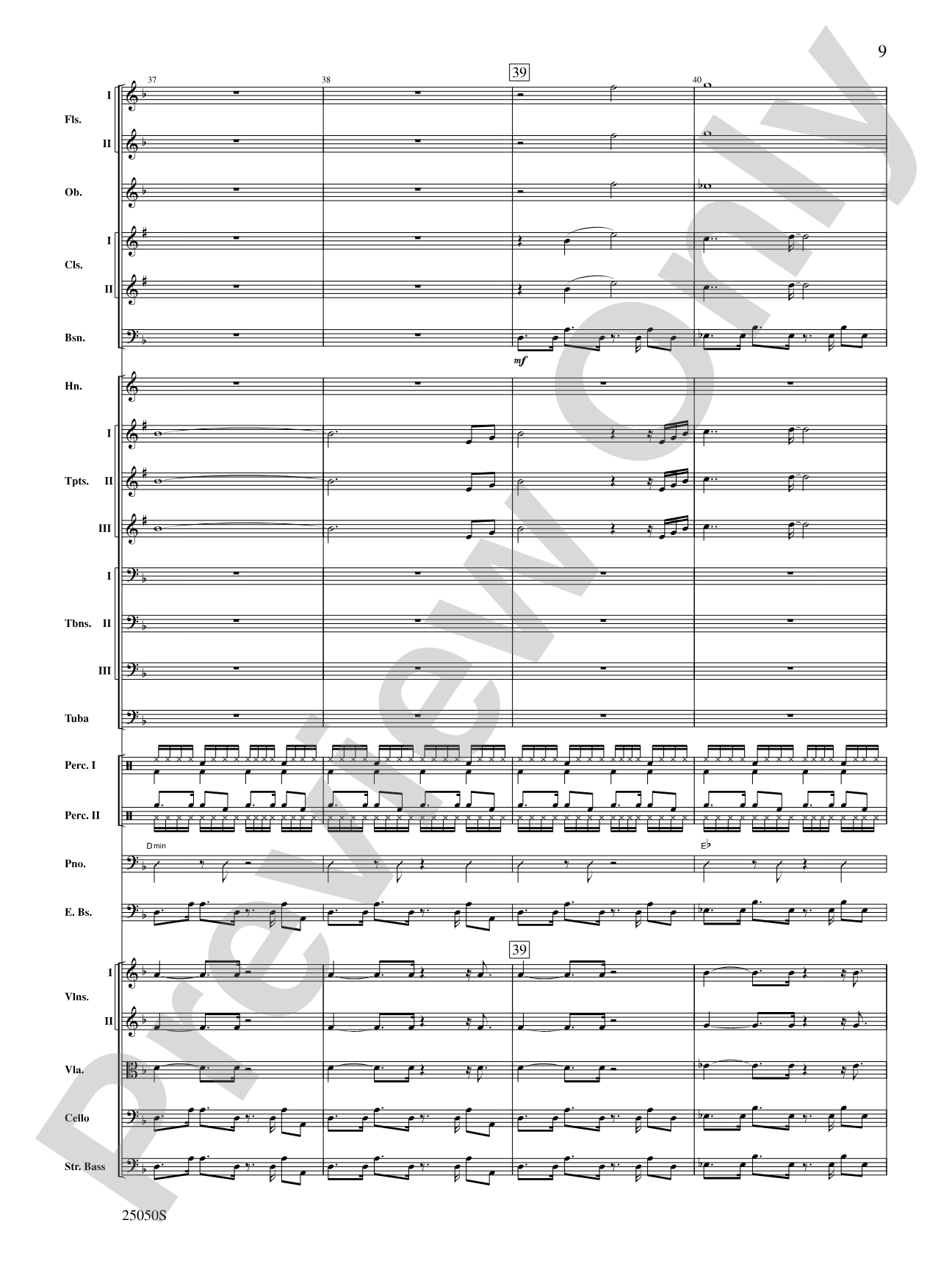 The Children of Sanchez: Full Orchestra Conductor Score & Parts