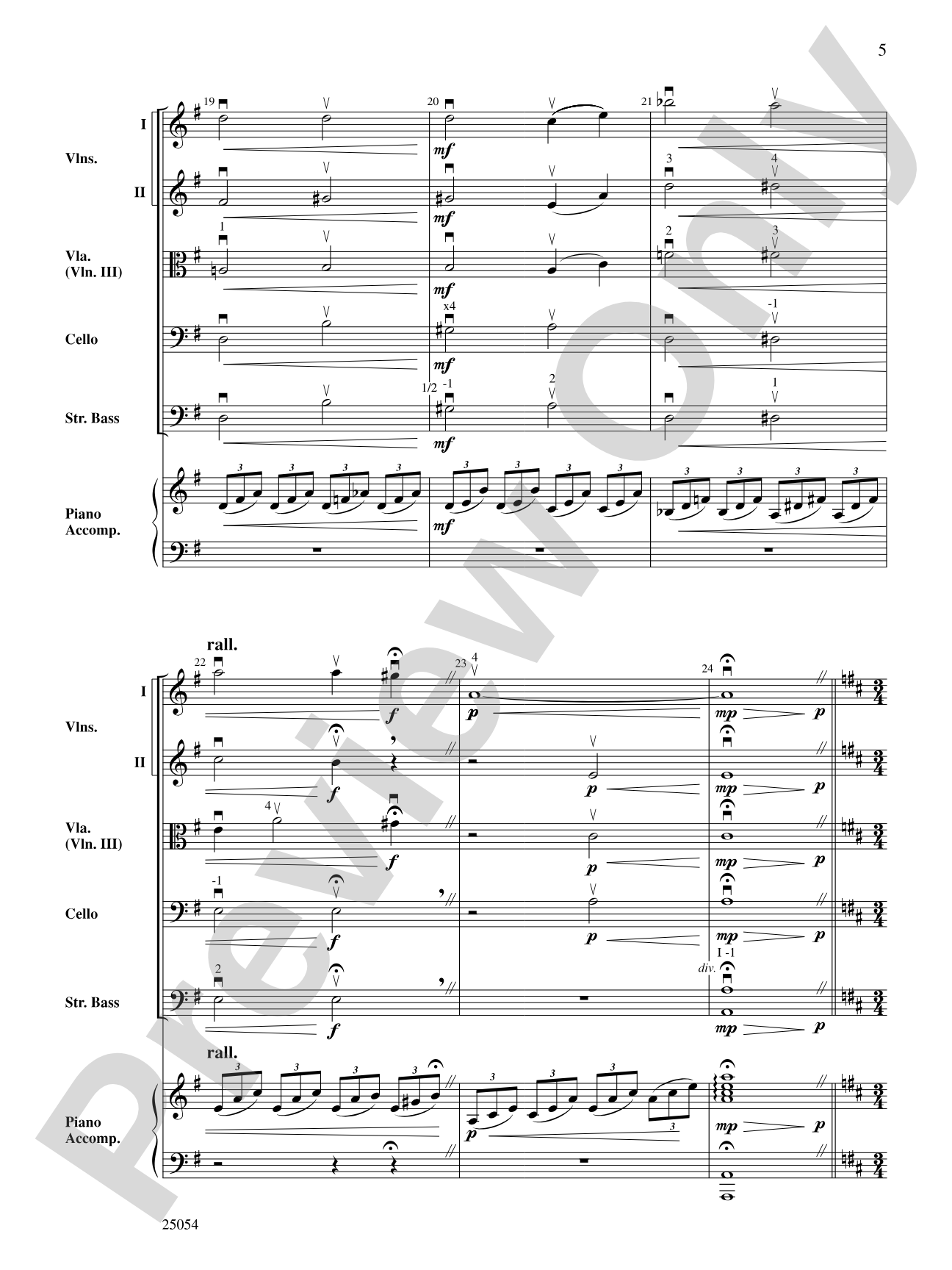 Two Beethovian Sketches: String Orchestra Conductor Score & Parts