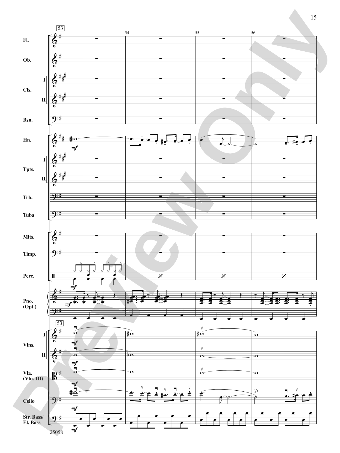 City Nights: Full Orchestra Conductor Score & Parts