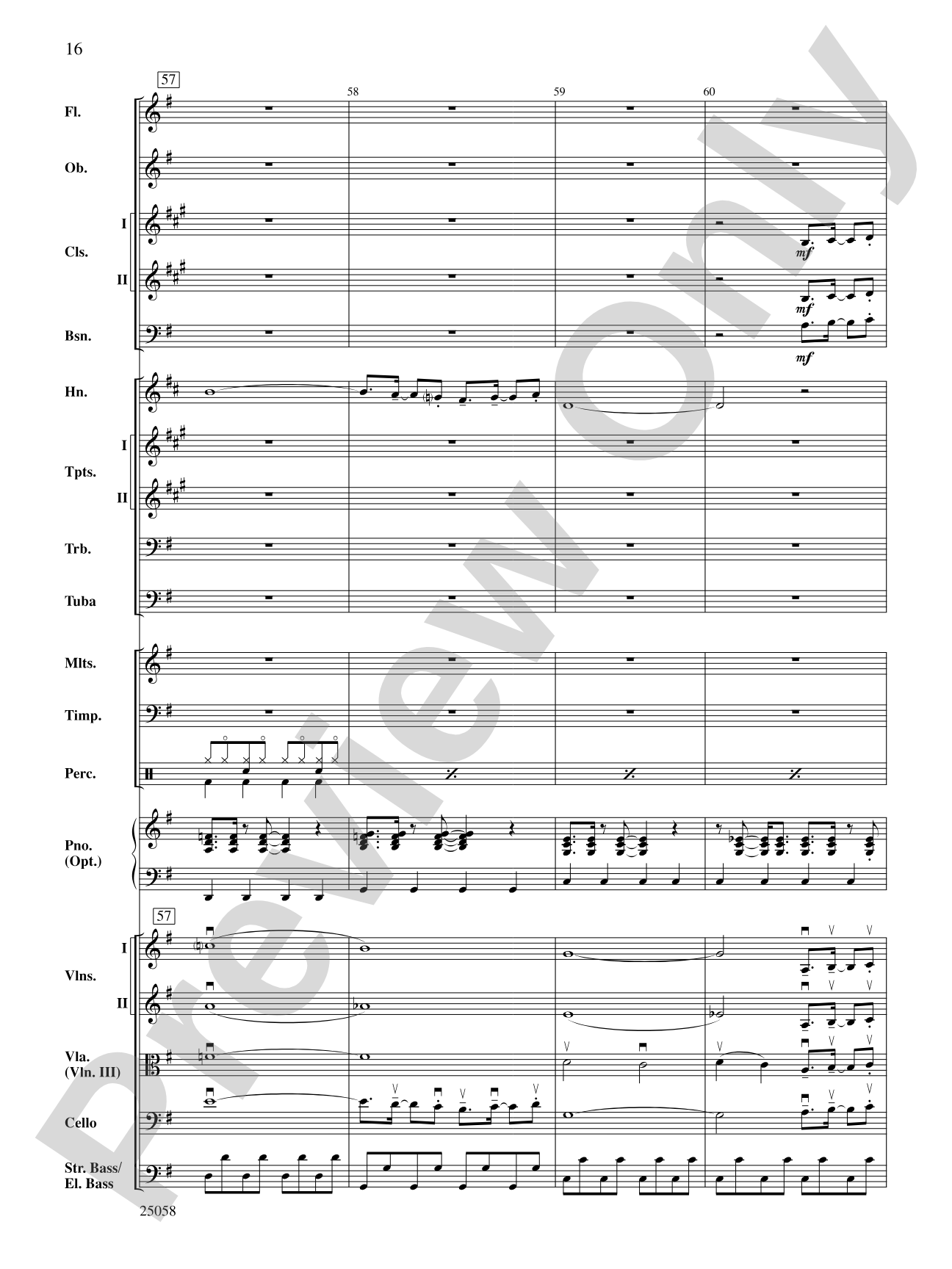 City Nights: Full Orchestra Conductor Score & Parts