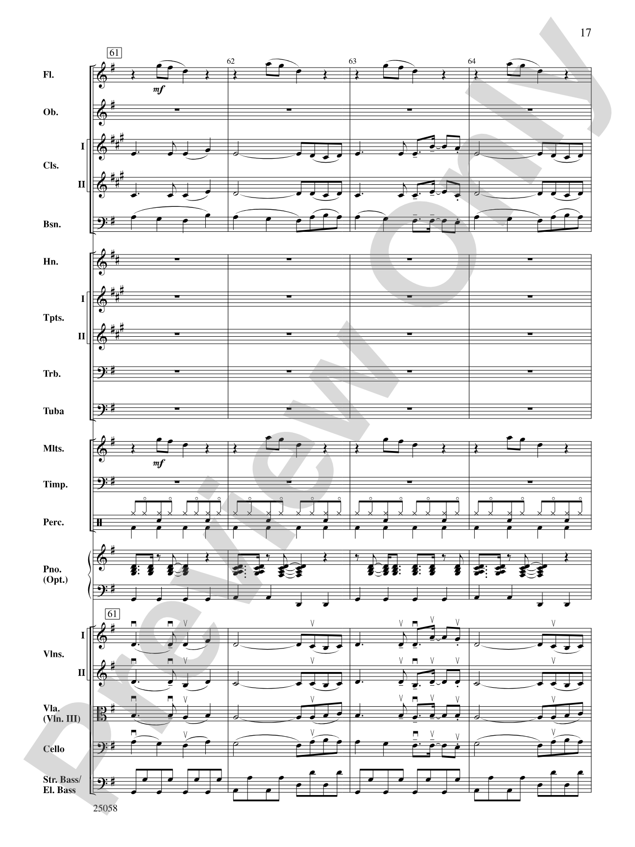City Nights: Full Orchestra Conductor Score & Parts