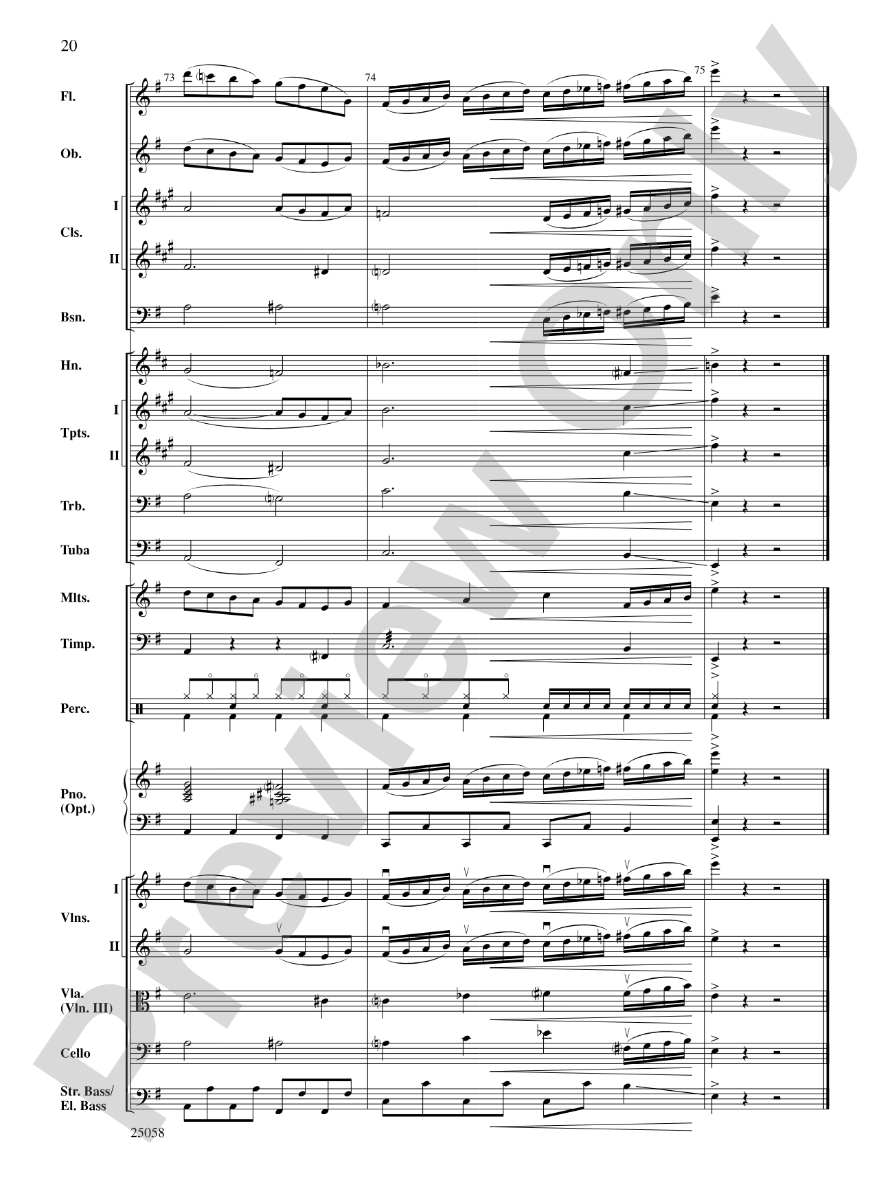 City Nights: Full Orchestra Conductor Score & Parts