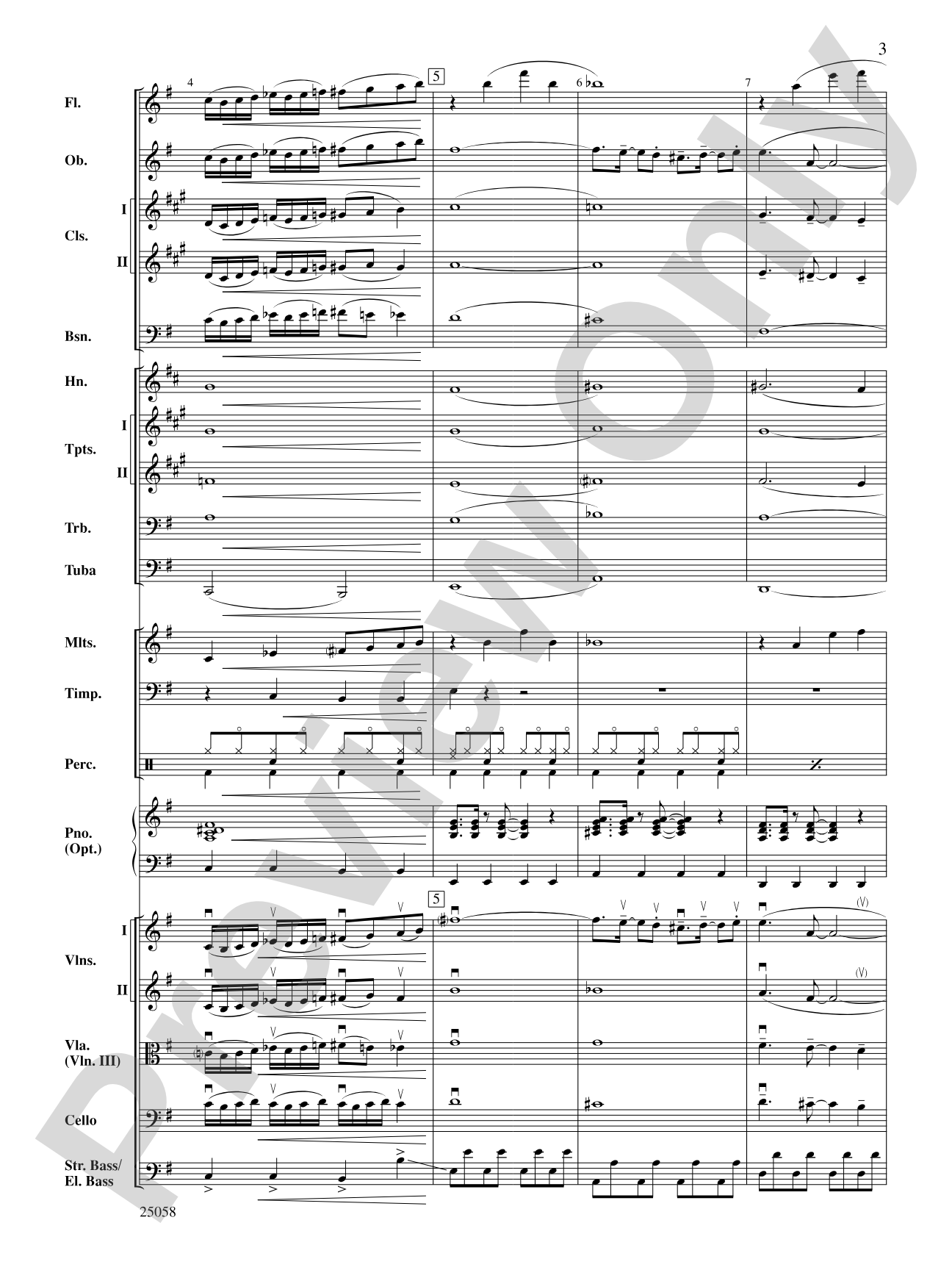 City Nights: Full Orchestra Conductor Score & Parts