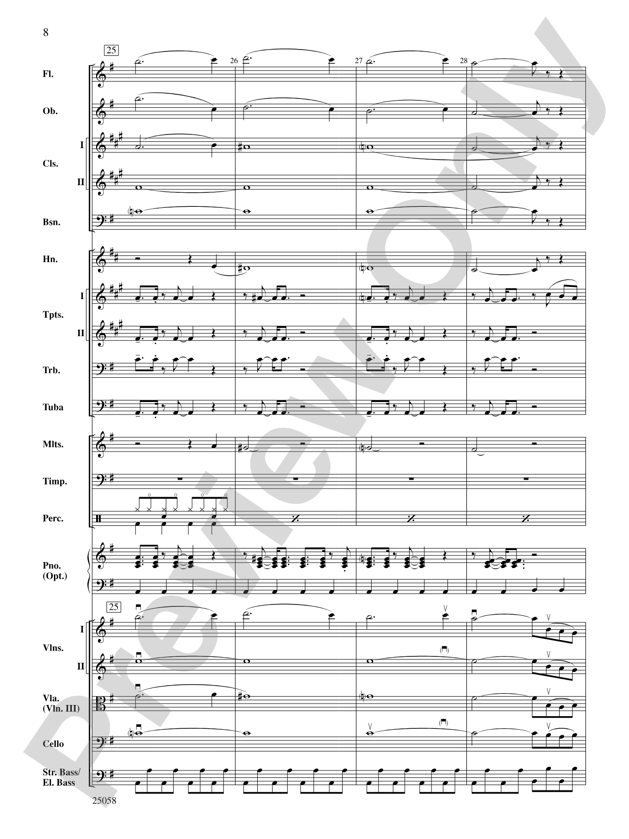 City Nights: Full Orchestra Conductor Score & Parts