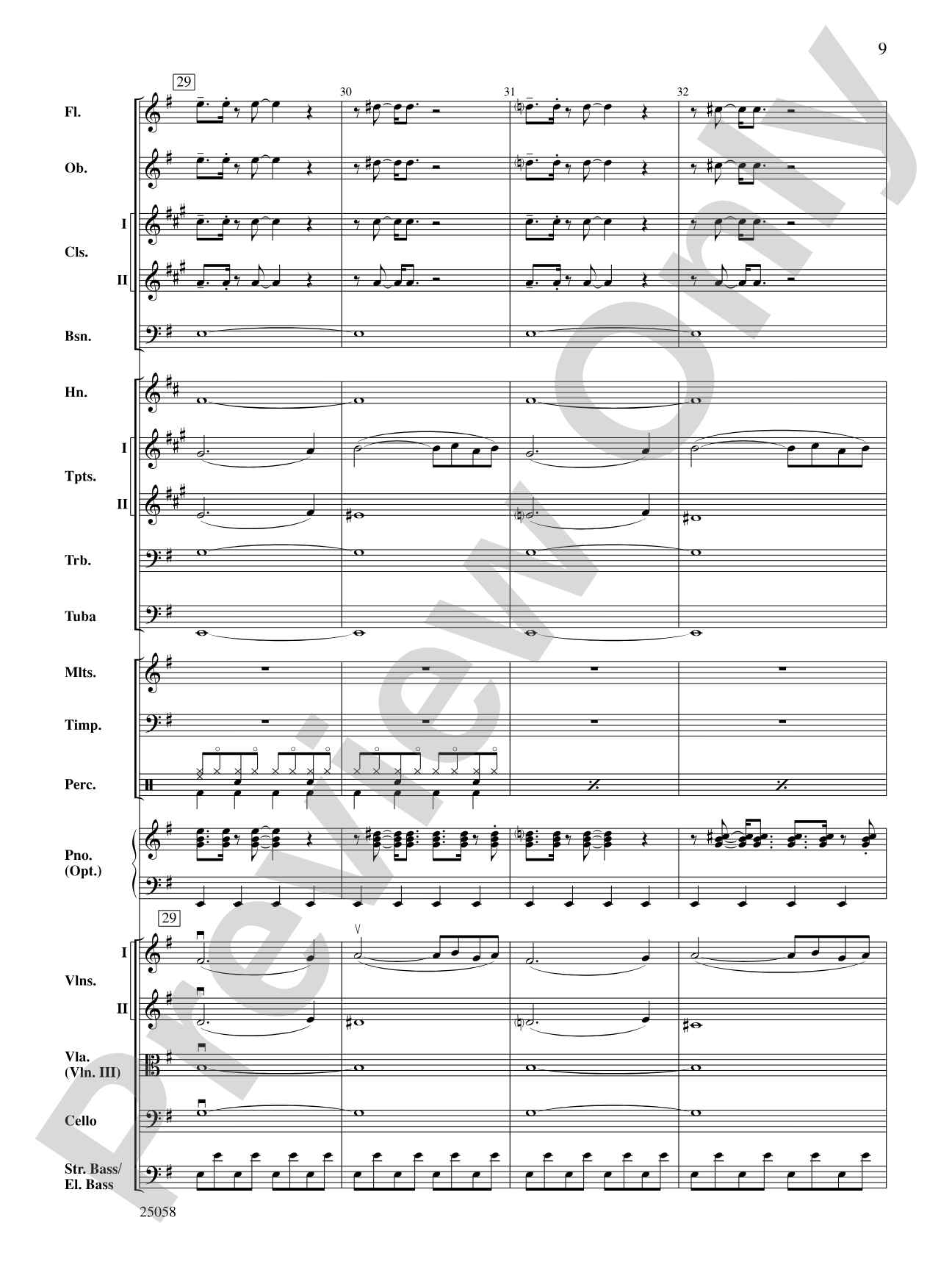 City Nights: Full Orchestra Conductor Score & Parts