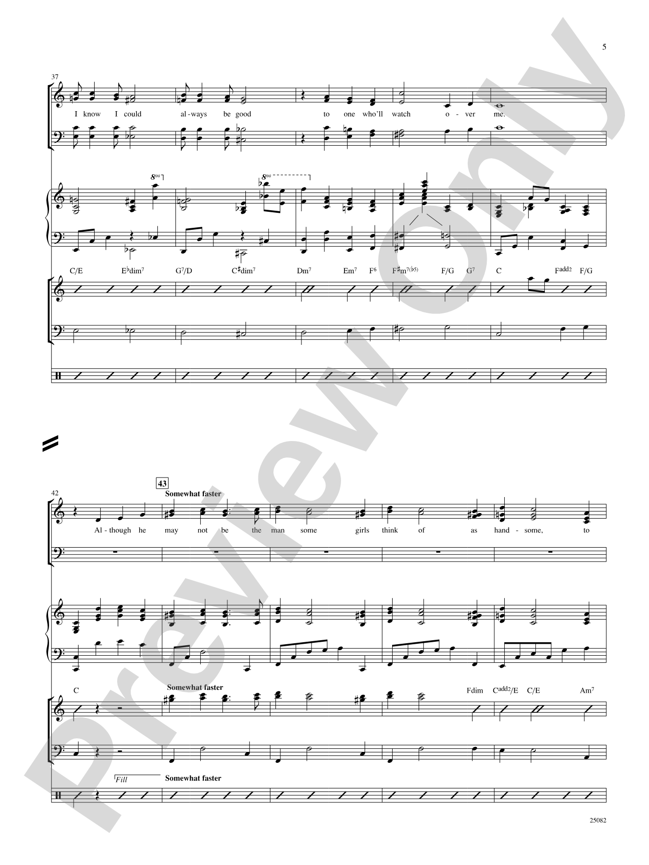 Someone to Watch Over Me: Choral SoundPax