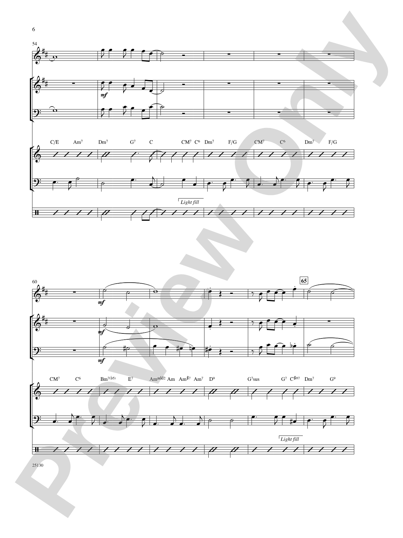 Give Me the Simple Life: Choral SoundPax