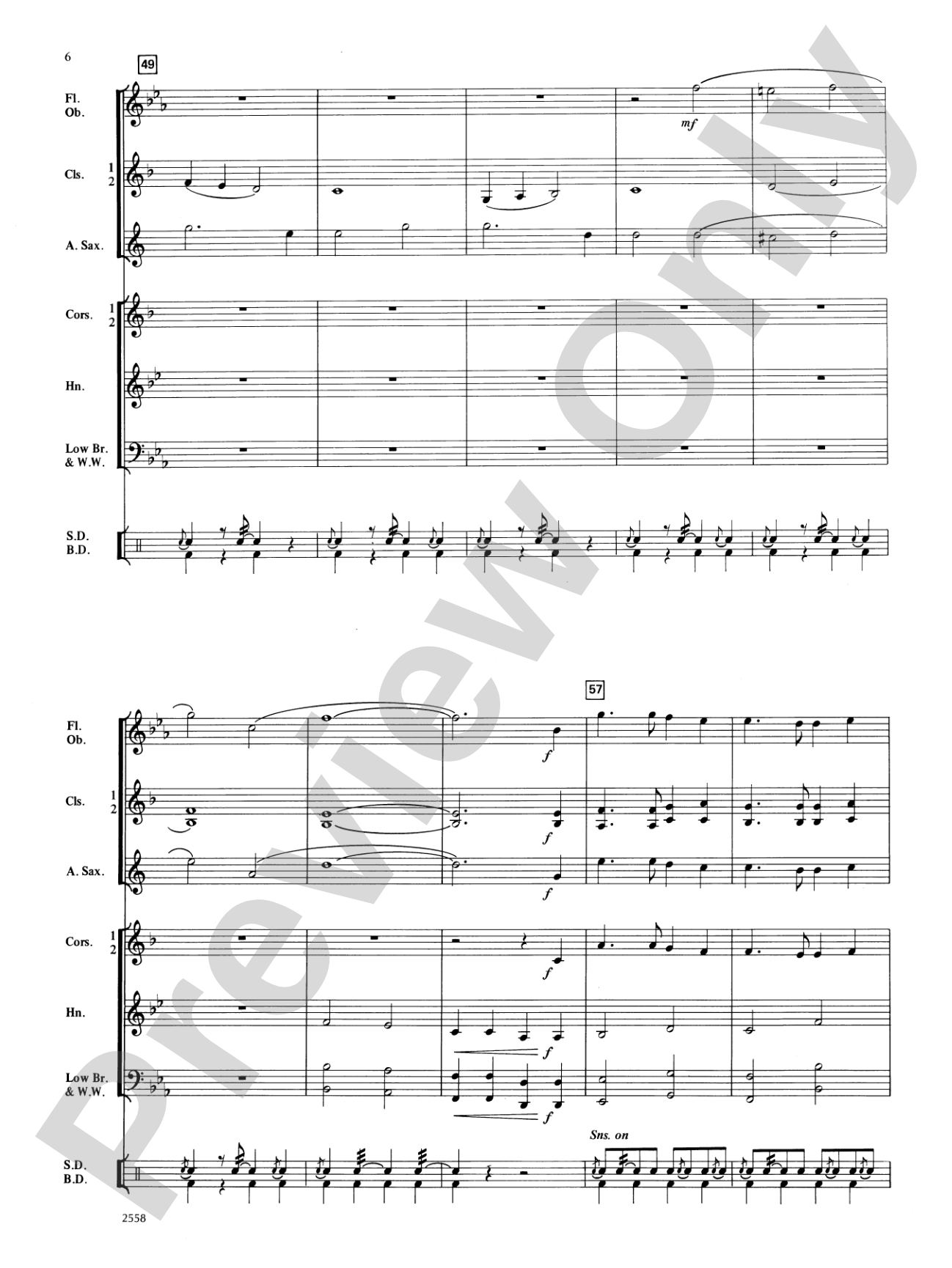 Homage to America: Concert Band Conductor Score & Parts