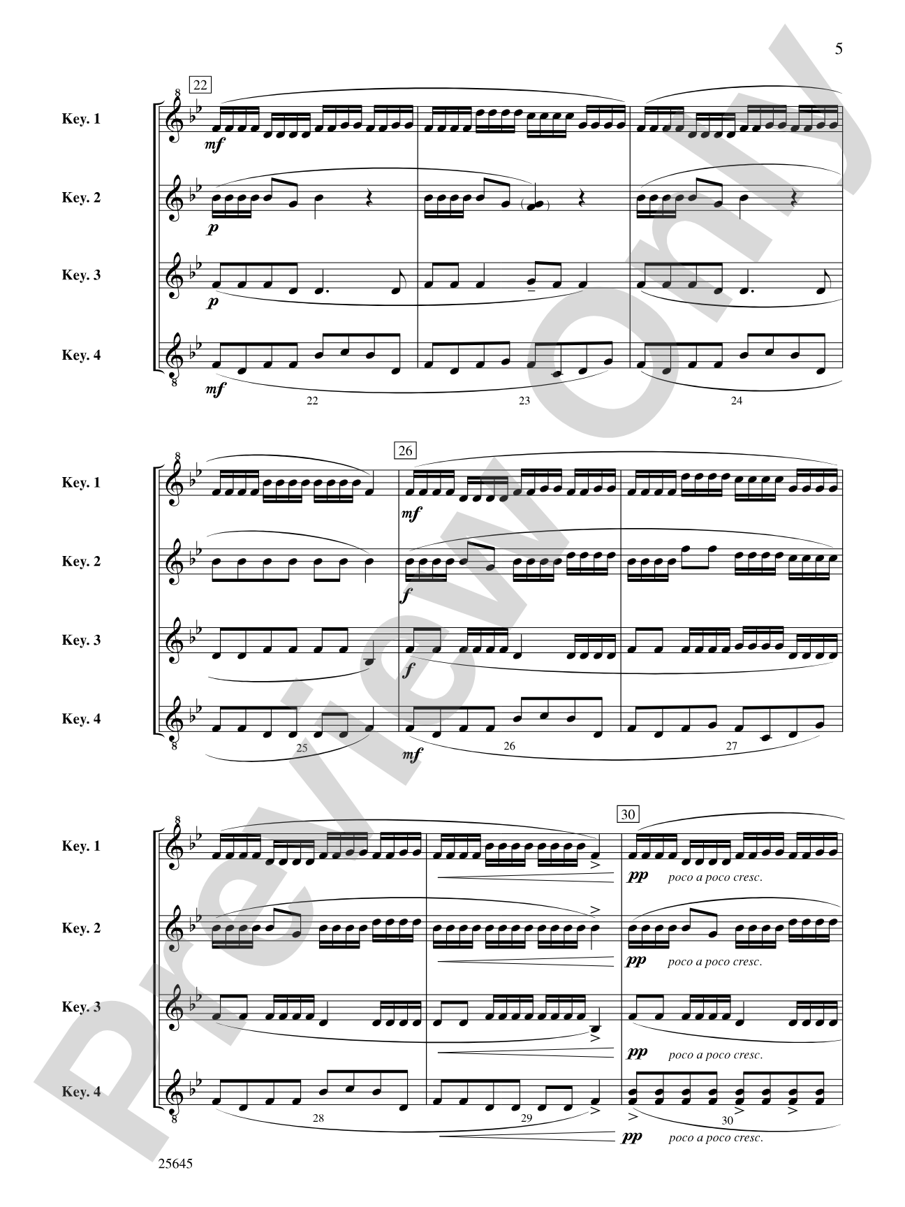 The Last Days of Winter (Keyboard Percussion Quartet): Percussion Ensemble Conductor Score & Parts