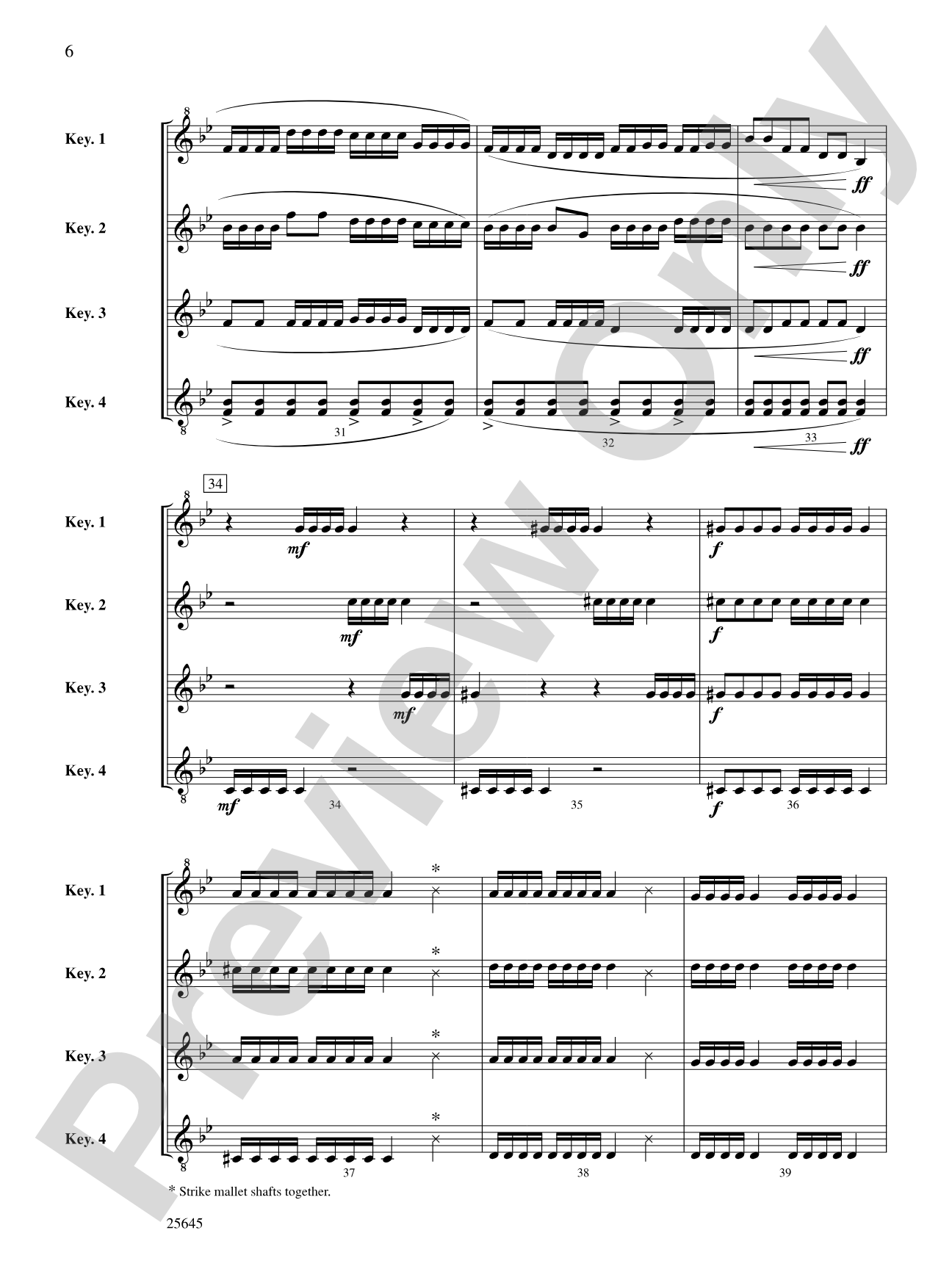 The Last Days of Winter (Keyboard Percussion Quartet): Percussion Ensemble Conductor Score & Parts