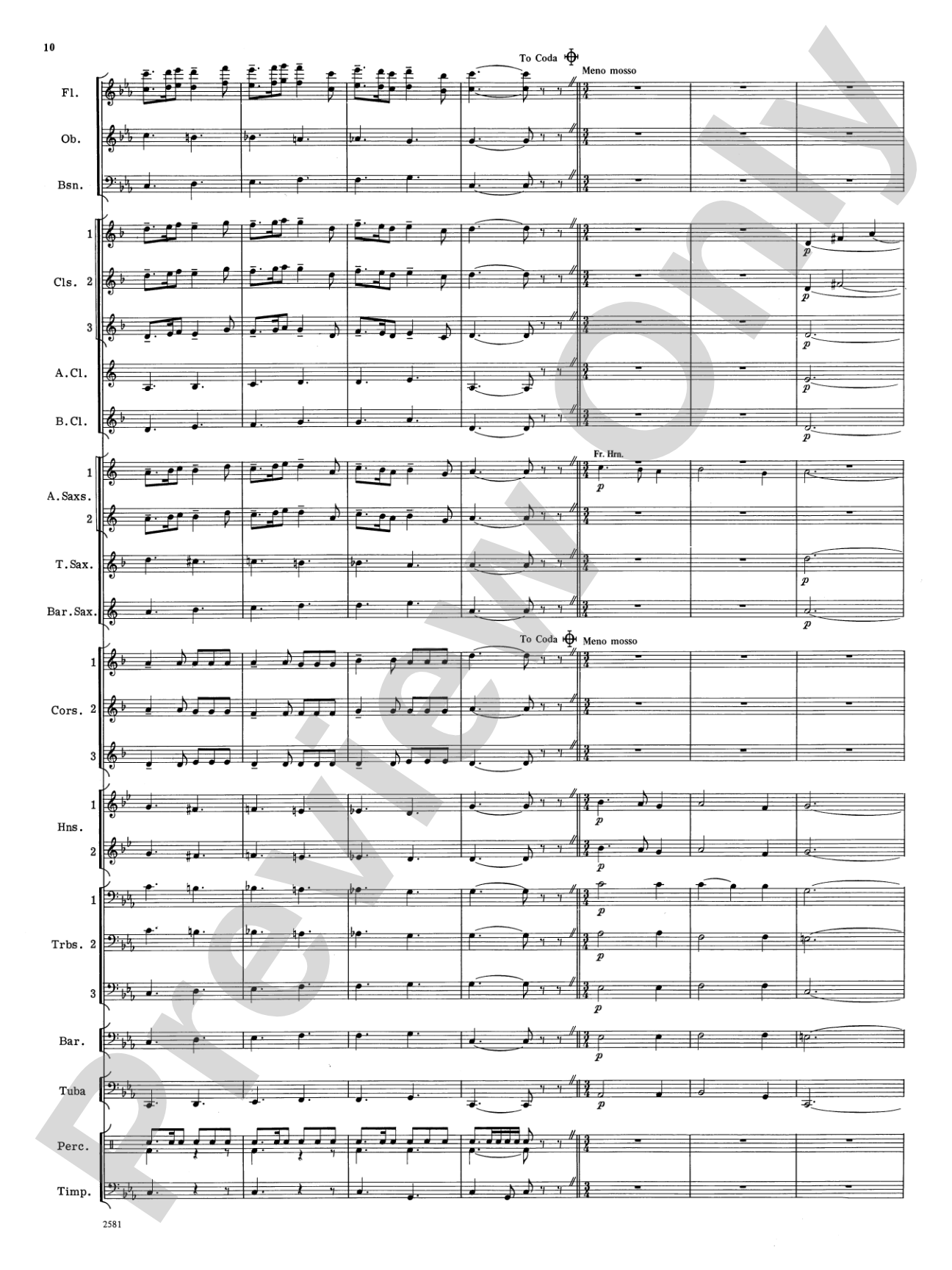 Devil Dance: Concert Band Conductor Score & Parts