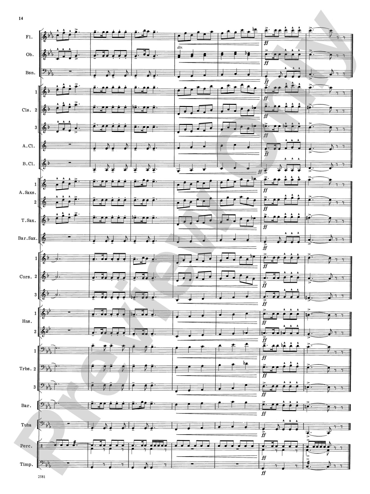 Devil Dance: Concert Band Conductor Score & Parts
