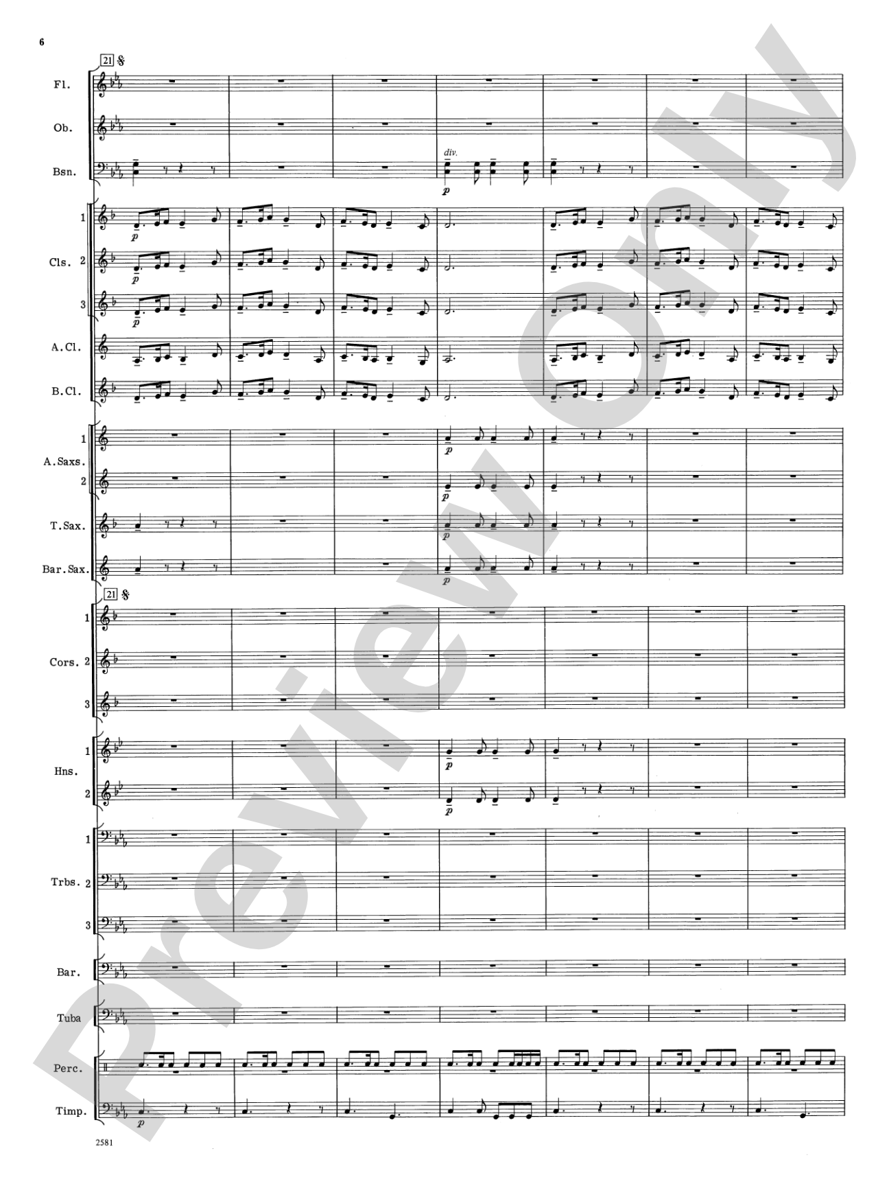 Devil Dance: Concert Band Conductor Score & Parts