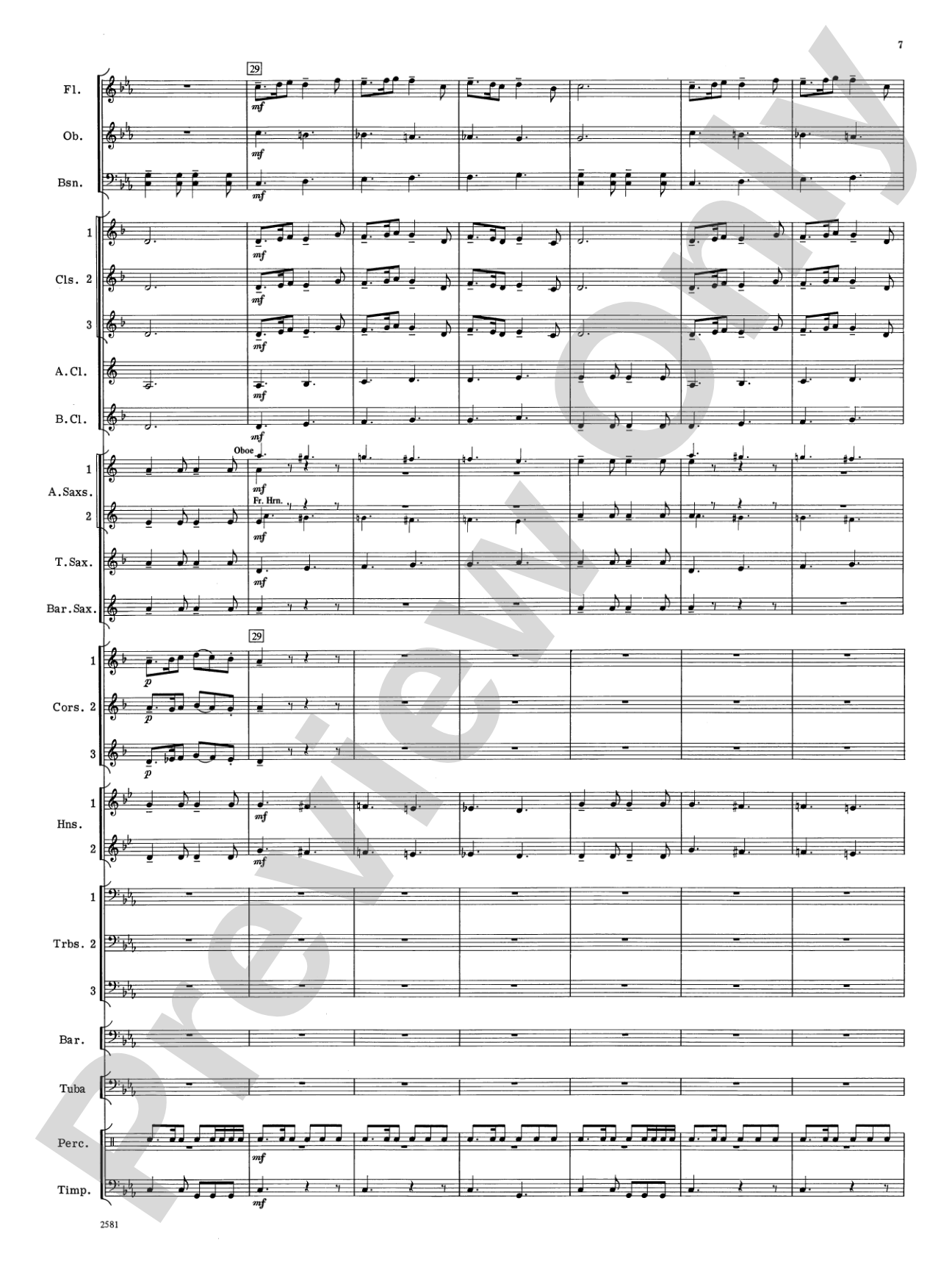 Devil Dance: Concert Band Conductor Score & Parts
