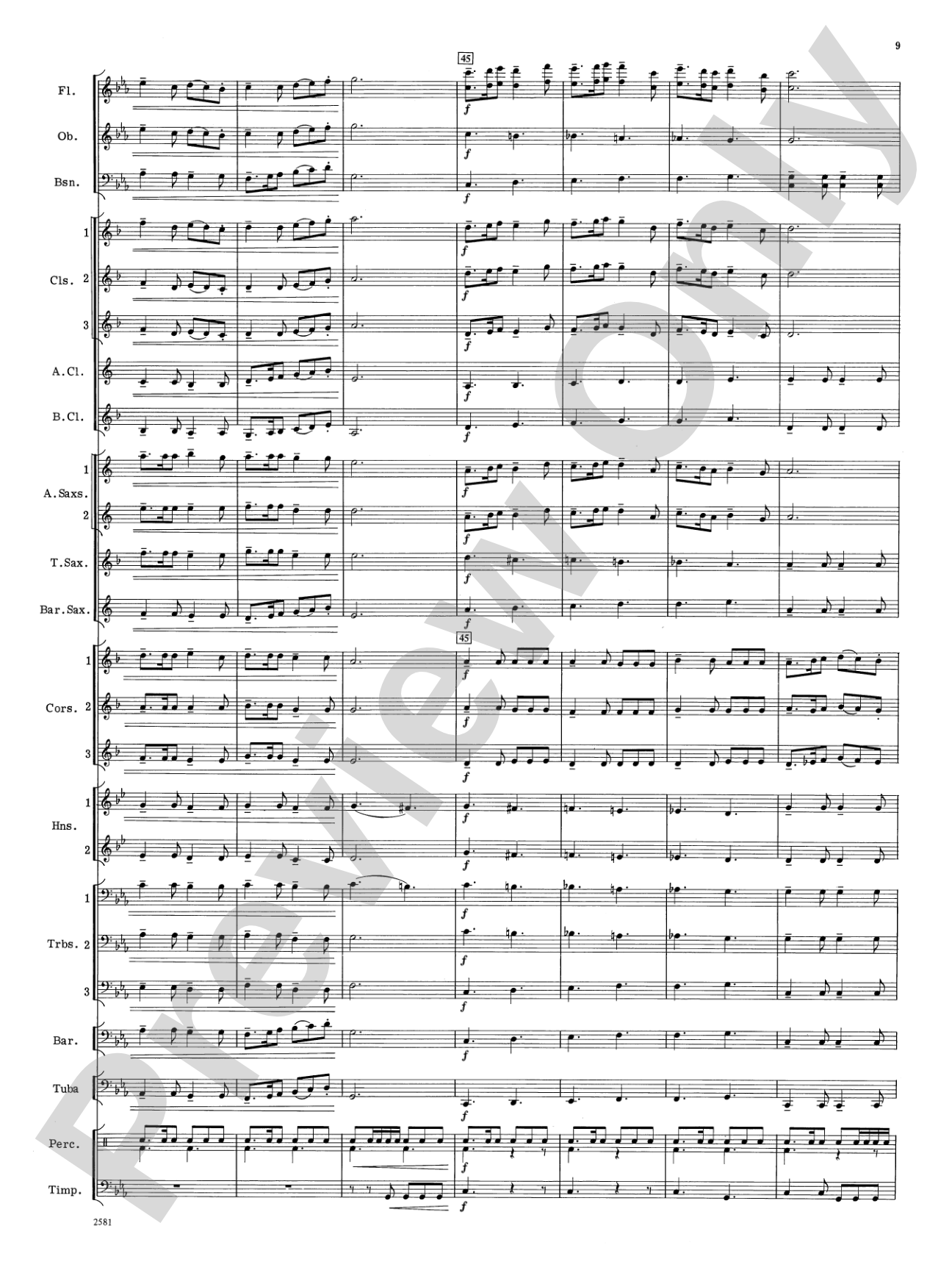 Devil Dance: Concert Band Conductor Score & Parts