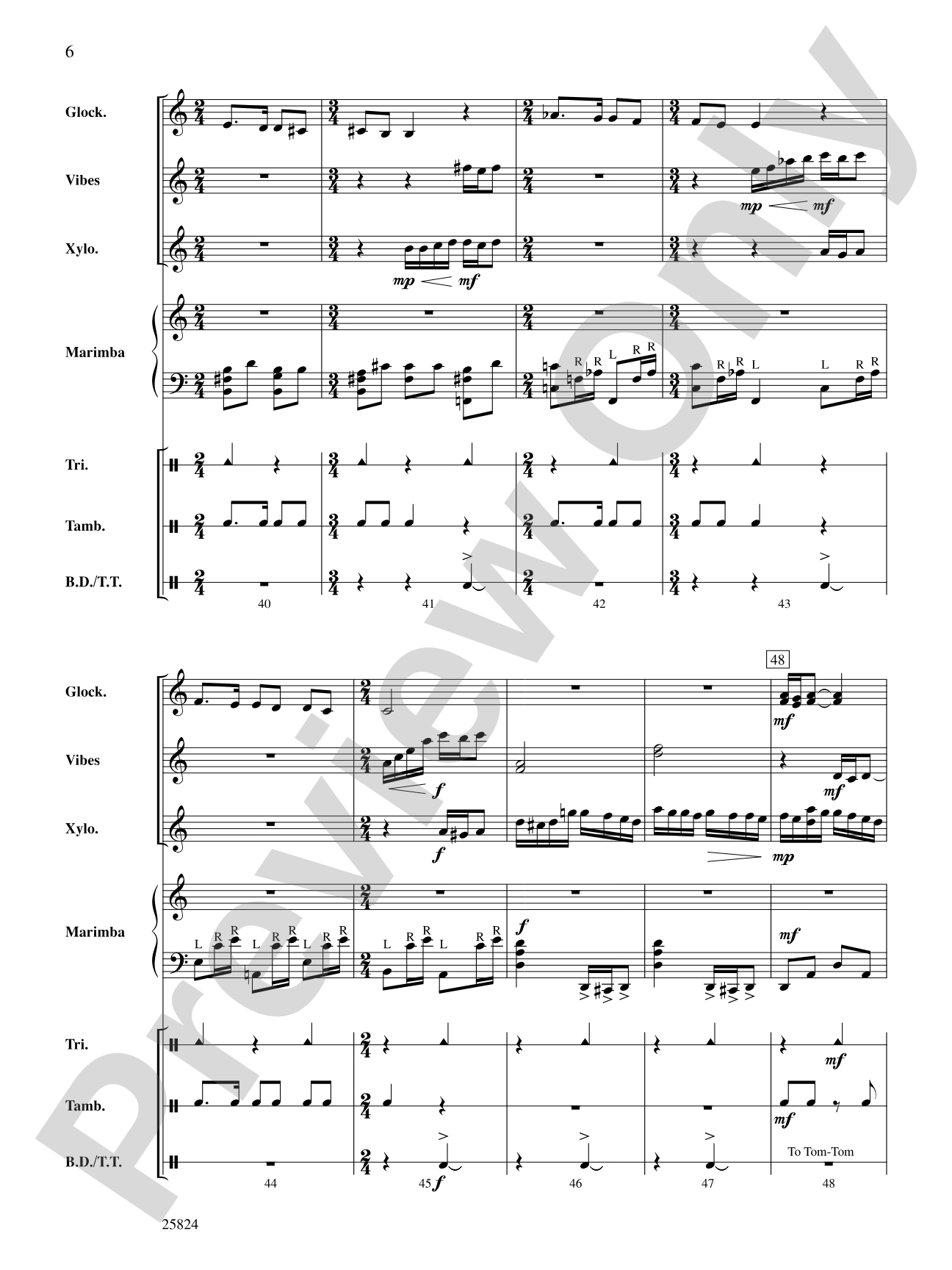 Double Trouble (from Harry Potter and the Prisoner of Azkaban): Percussion Ensemble Conductor Score & Parts