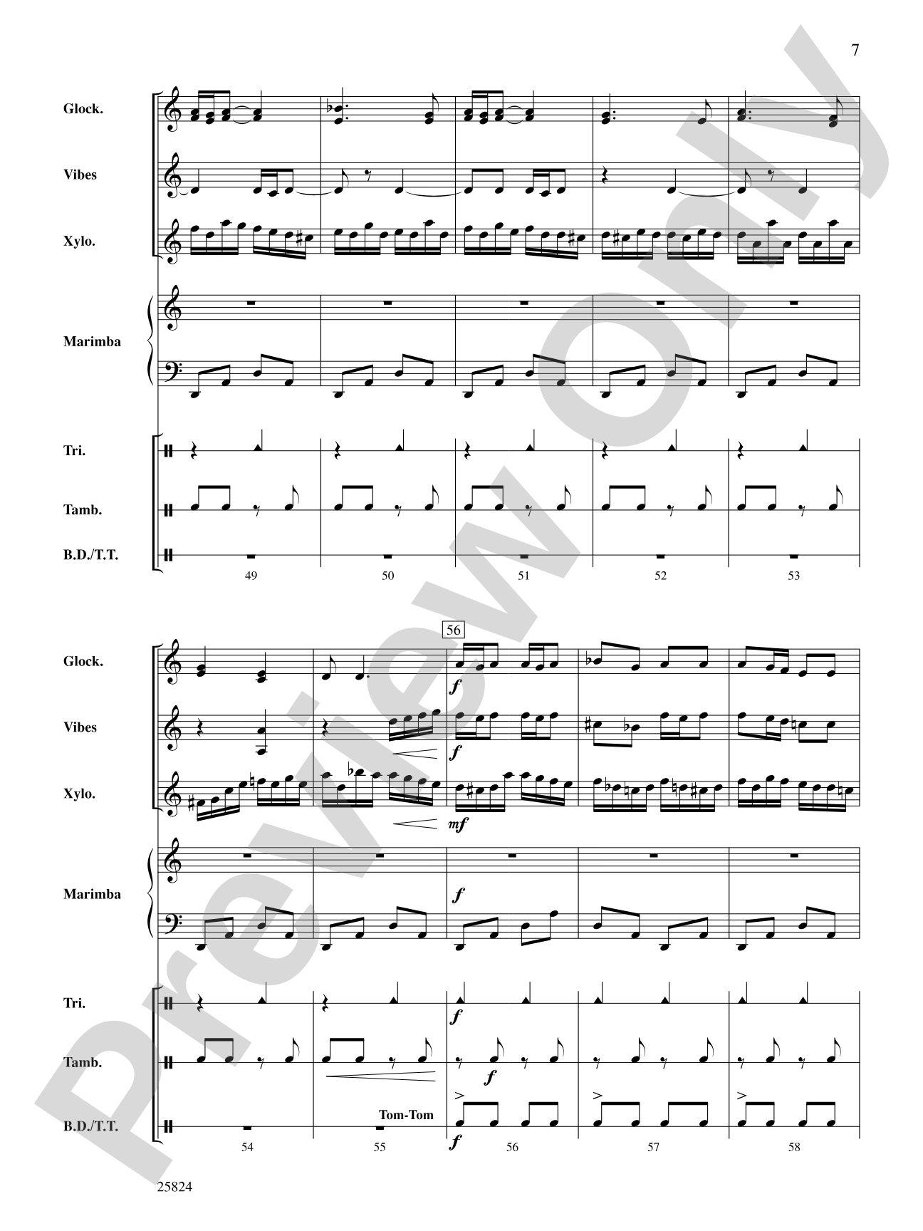 Double Trouble (from Harry Potter and the Prisoner of Azkaban): Percussion Ensemble Conductor Score & Parts