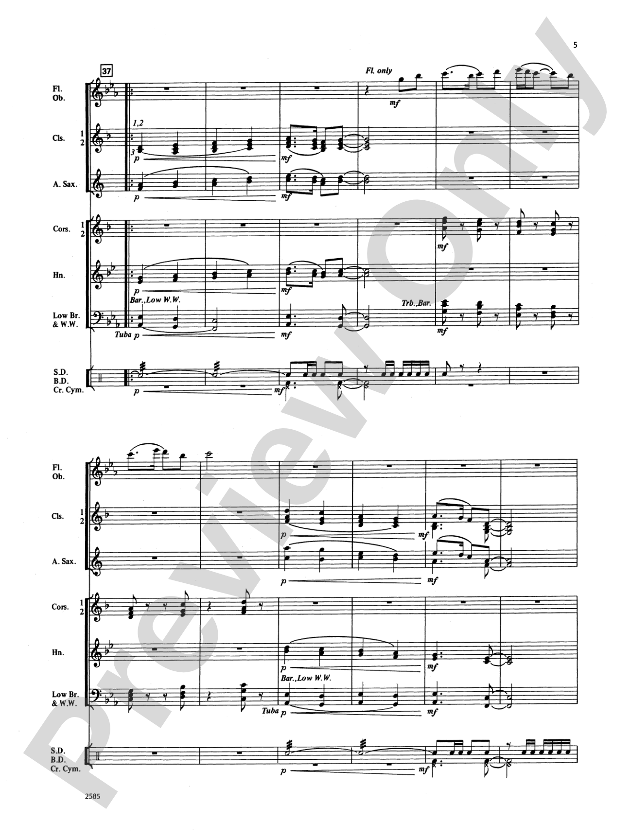 New Frontier March: Concert Band Conductor Score & Parts