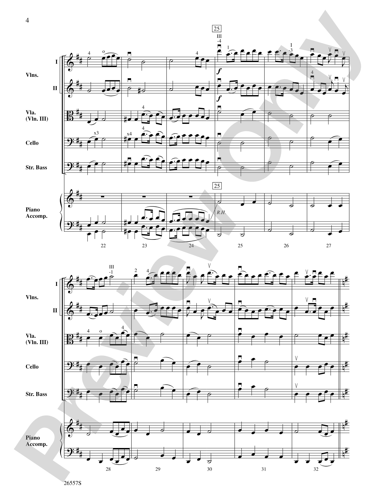 Golden Harvest: String Orchestra Conductor Score & Parts