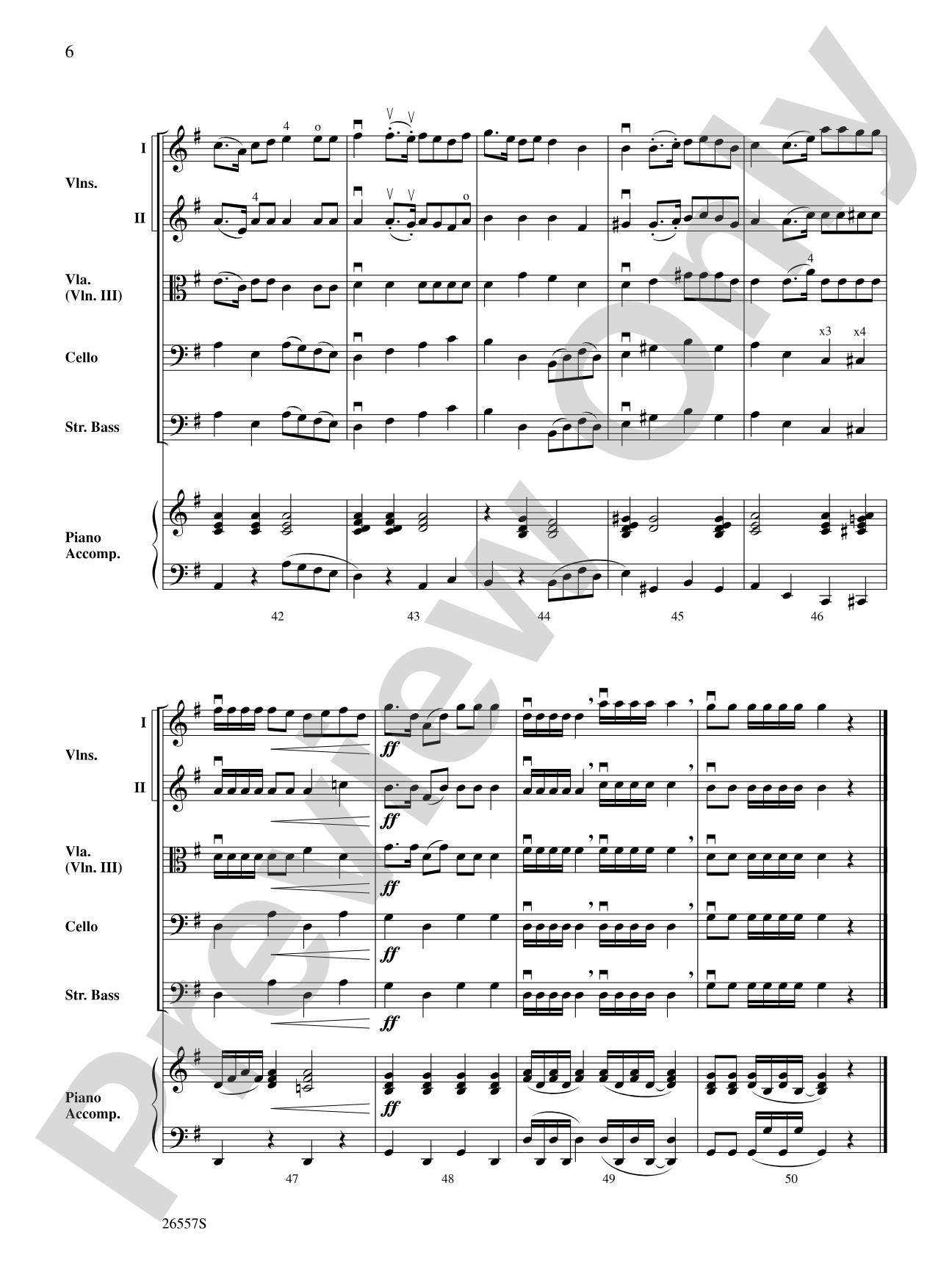 Golden Harvest: String Orchestra Conductor Score & Parts