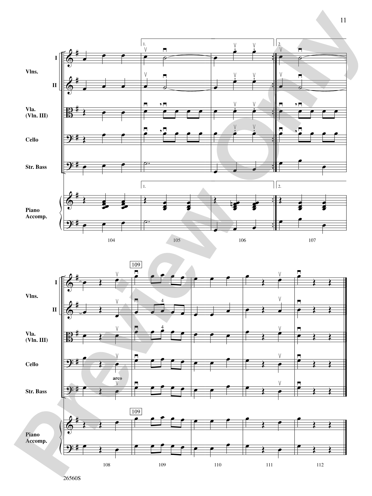 A Merry-achi Christmas: String Orchestra Conductor Score & Parts