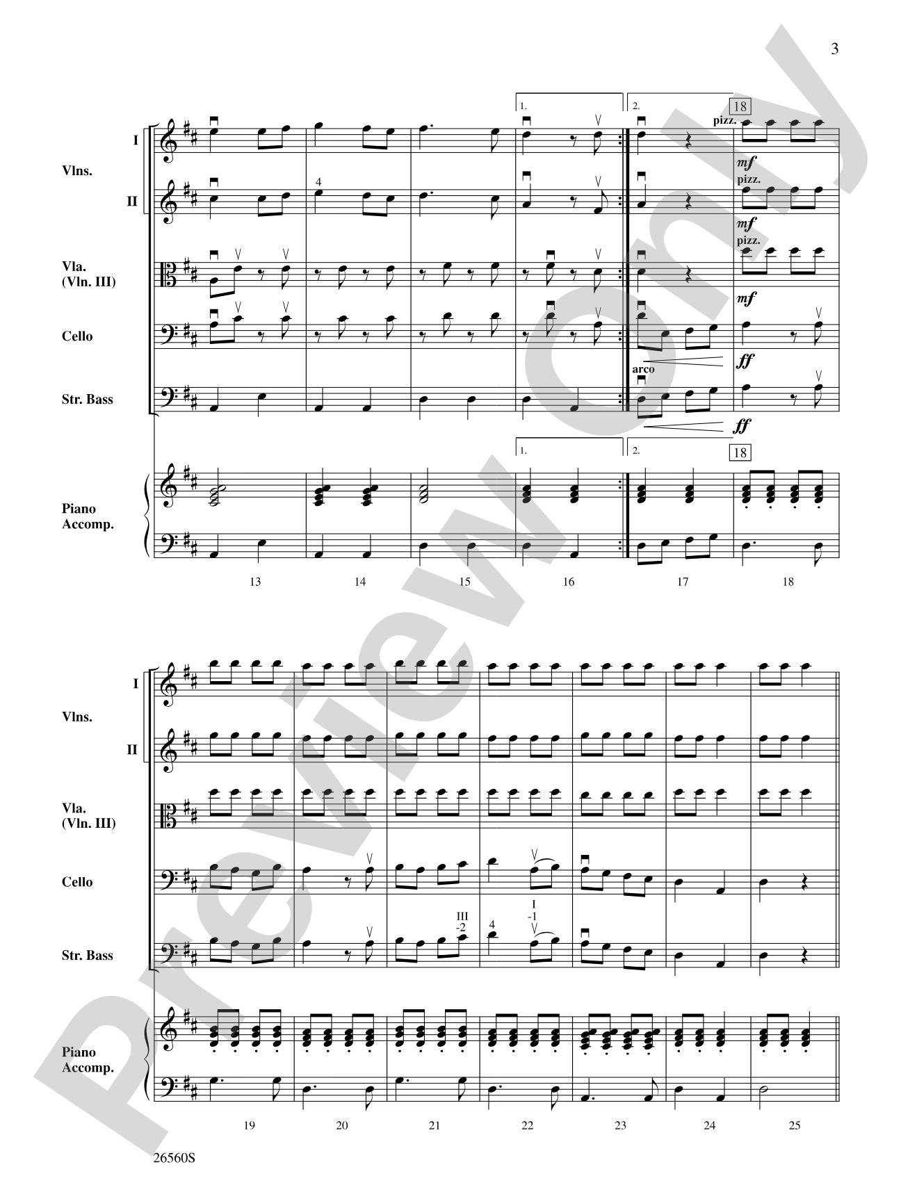 A Merry-achi Christmas: String Orchestra Conductor Score & Parts