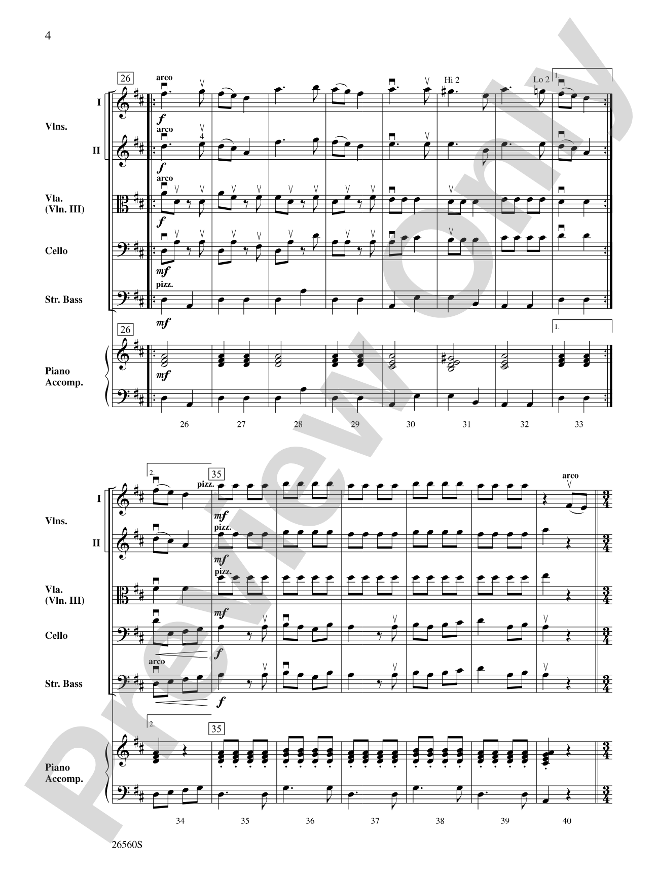 A Merry-achi Christmas: String Orchestra Conductor Score & Parts