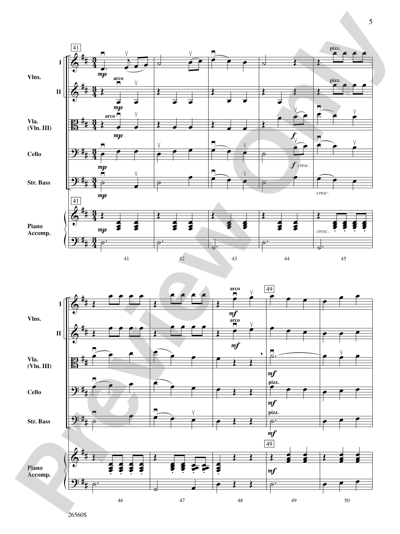 A Merry-achi Christmas: String Orchestra Conductor Score & Parts