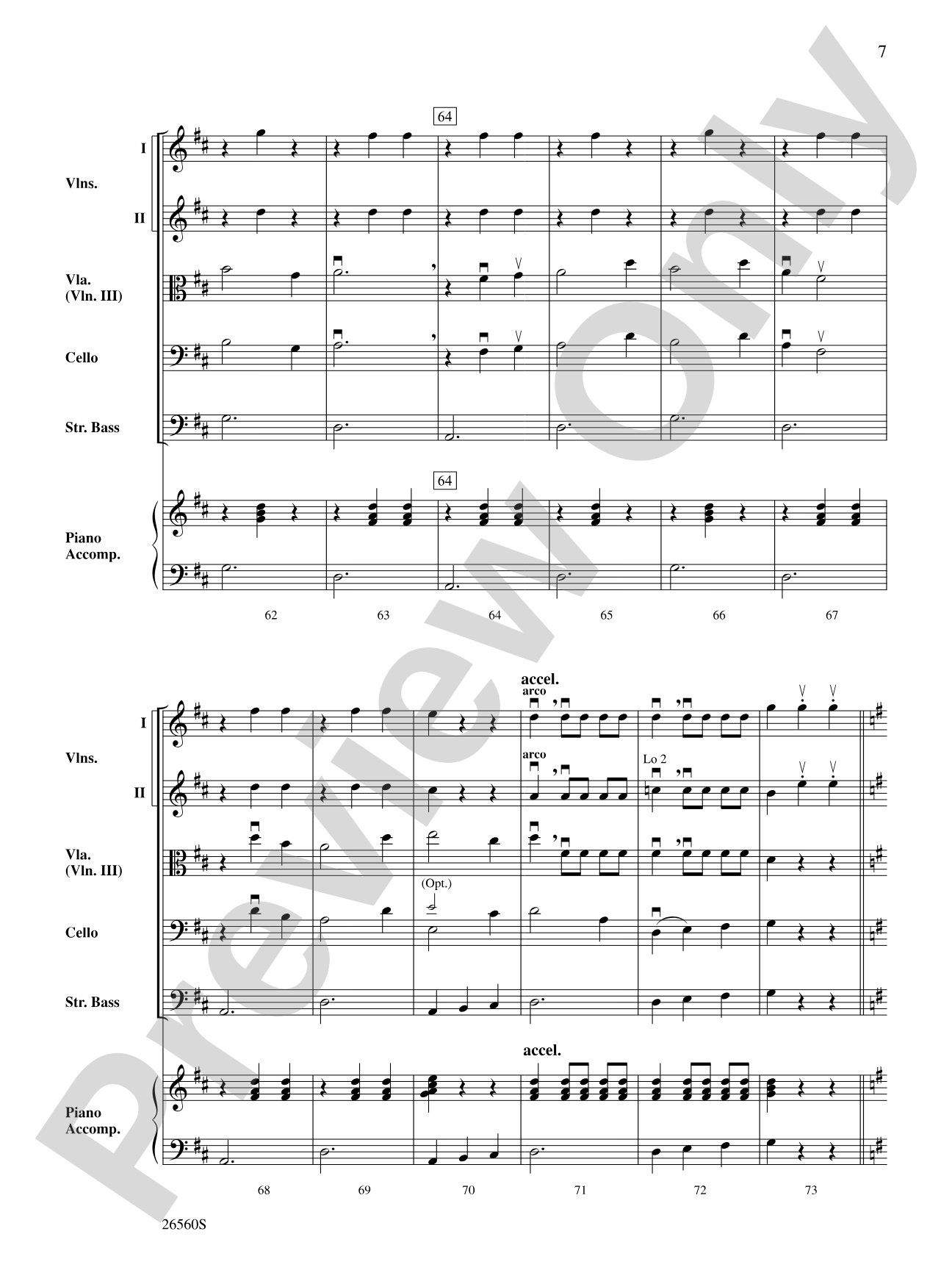 A Merry-achi Christmas: String Orchestra Conductor Score & Parts