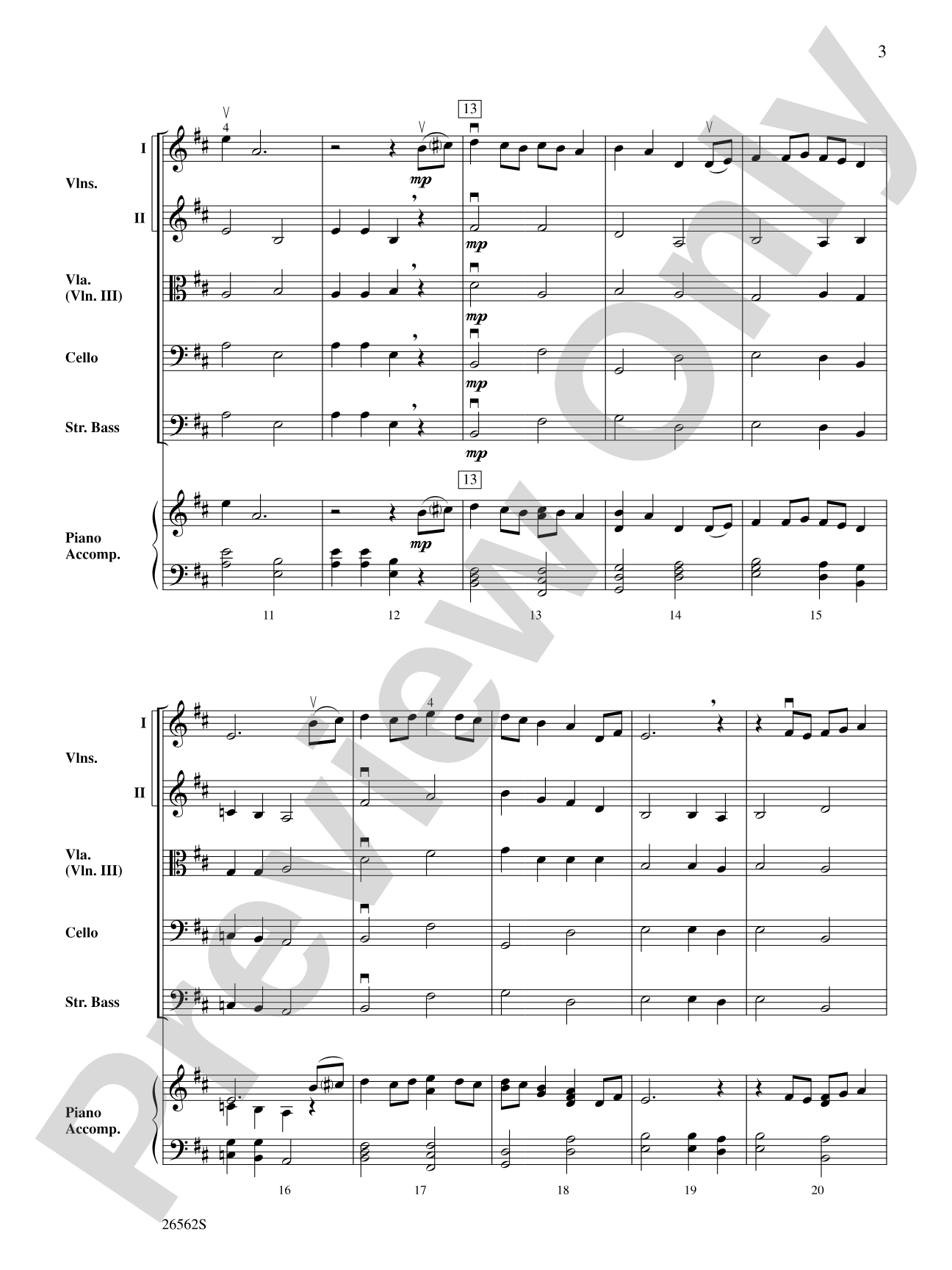 Joust: String Orchestra Conductor Score & Parts