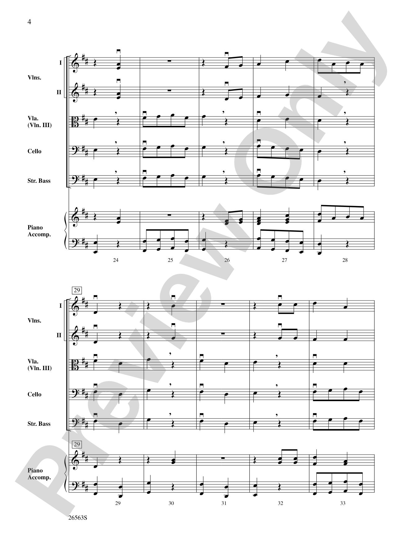 Hey, Shepherds!: Score