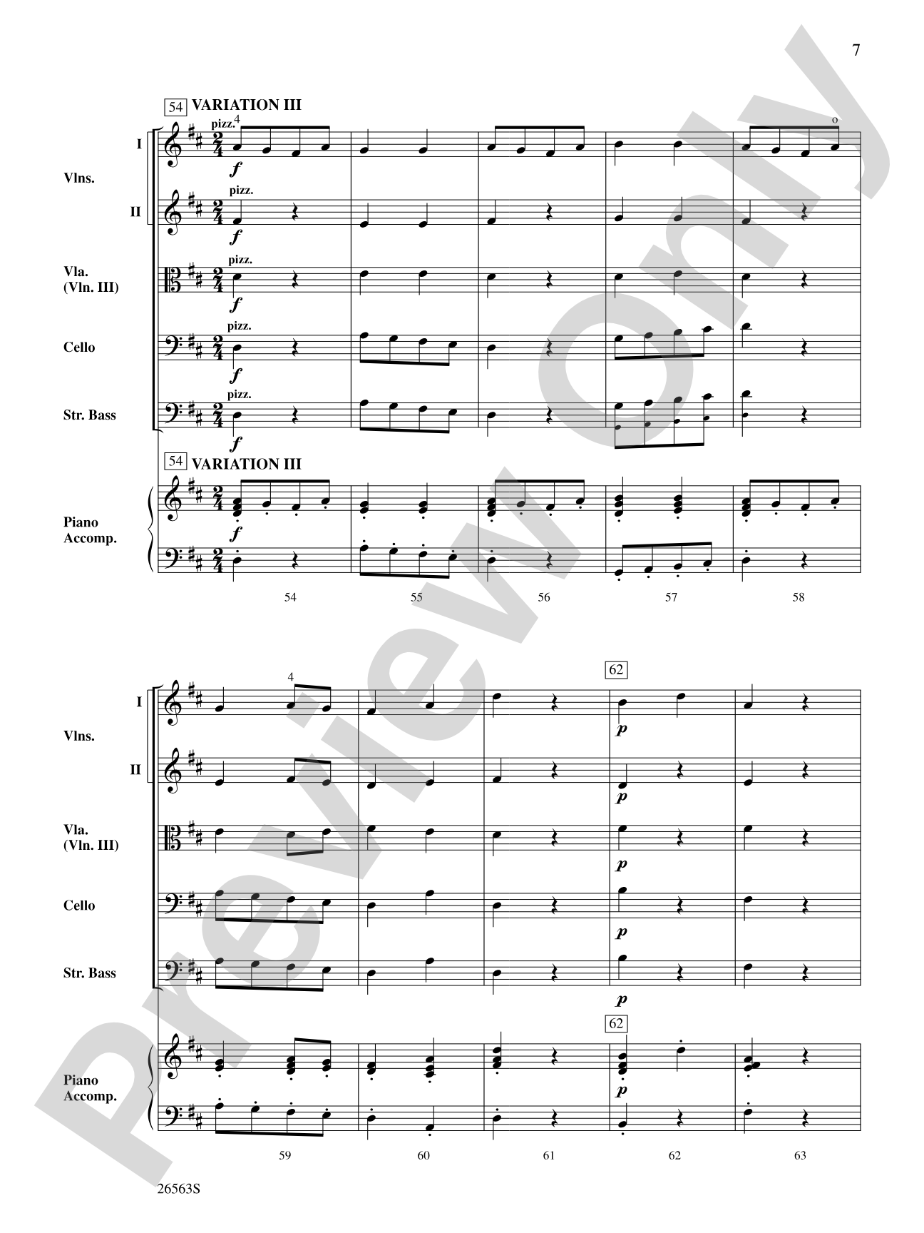 Hey, Shepherds!: Score