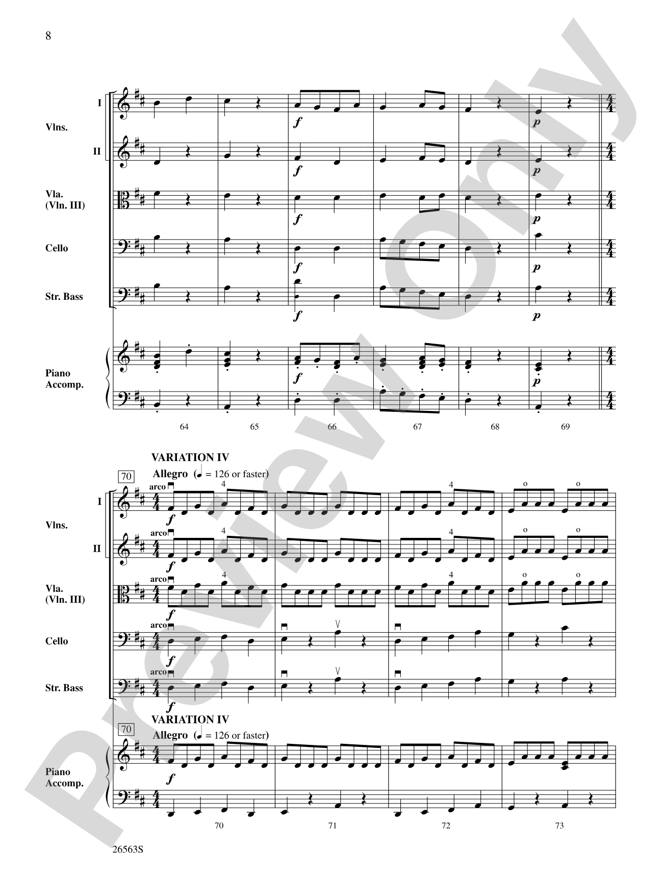 Hey, Shepherds!: Score