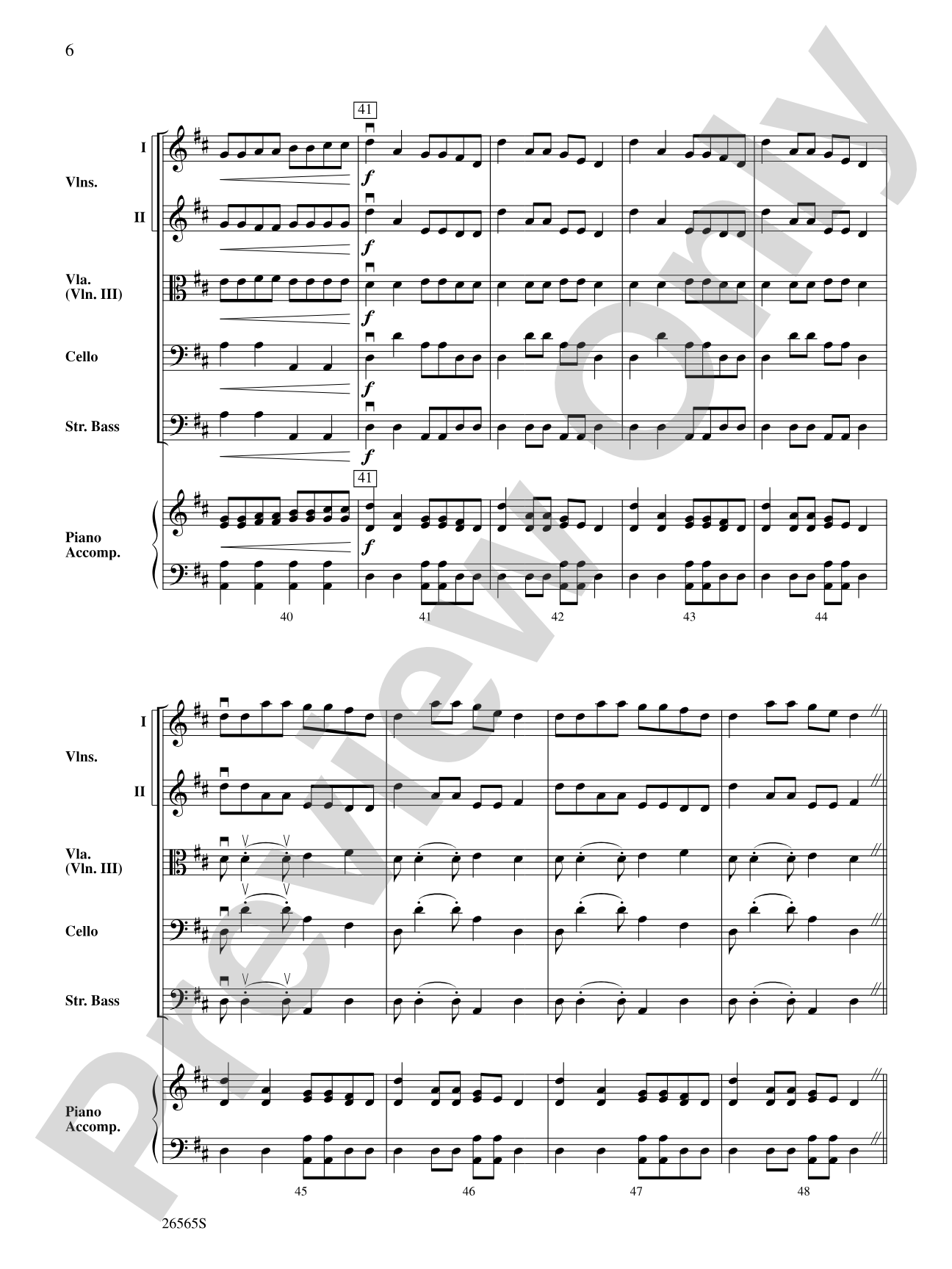 Hopak Dance: String Orchestra Conductor Score & Parts