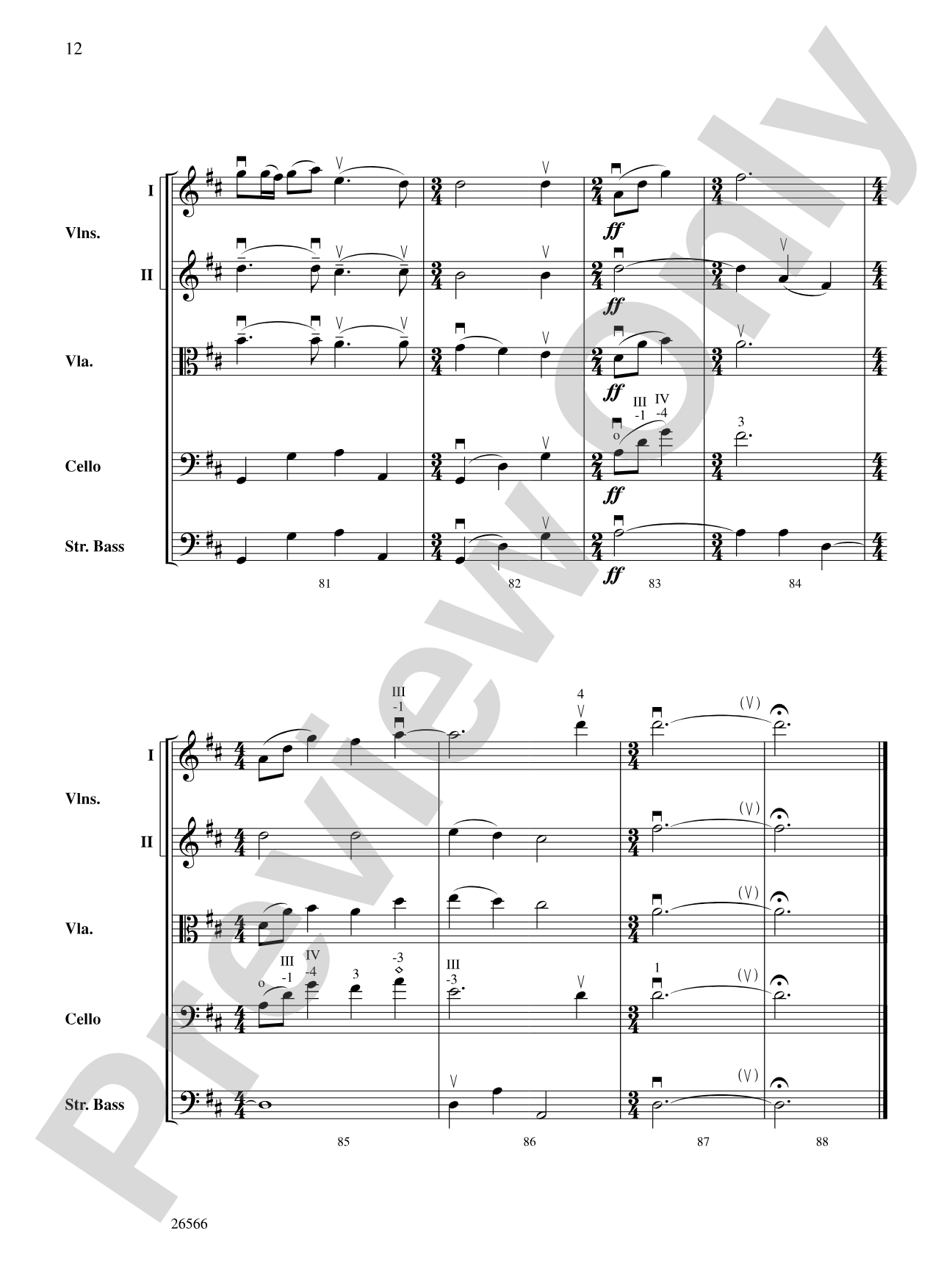 American Princess: String Orchestra Conductor Score & Parts