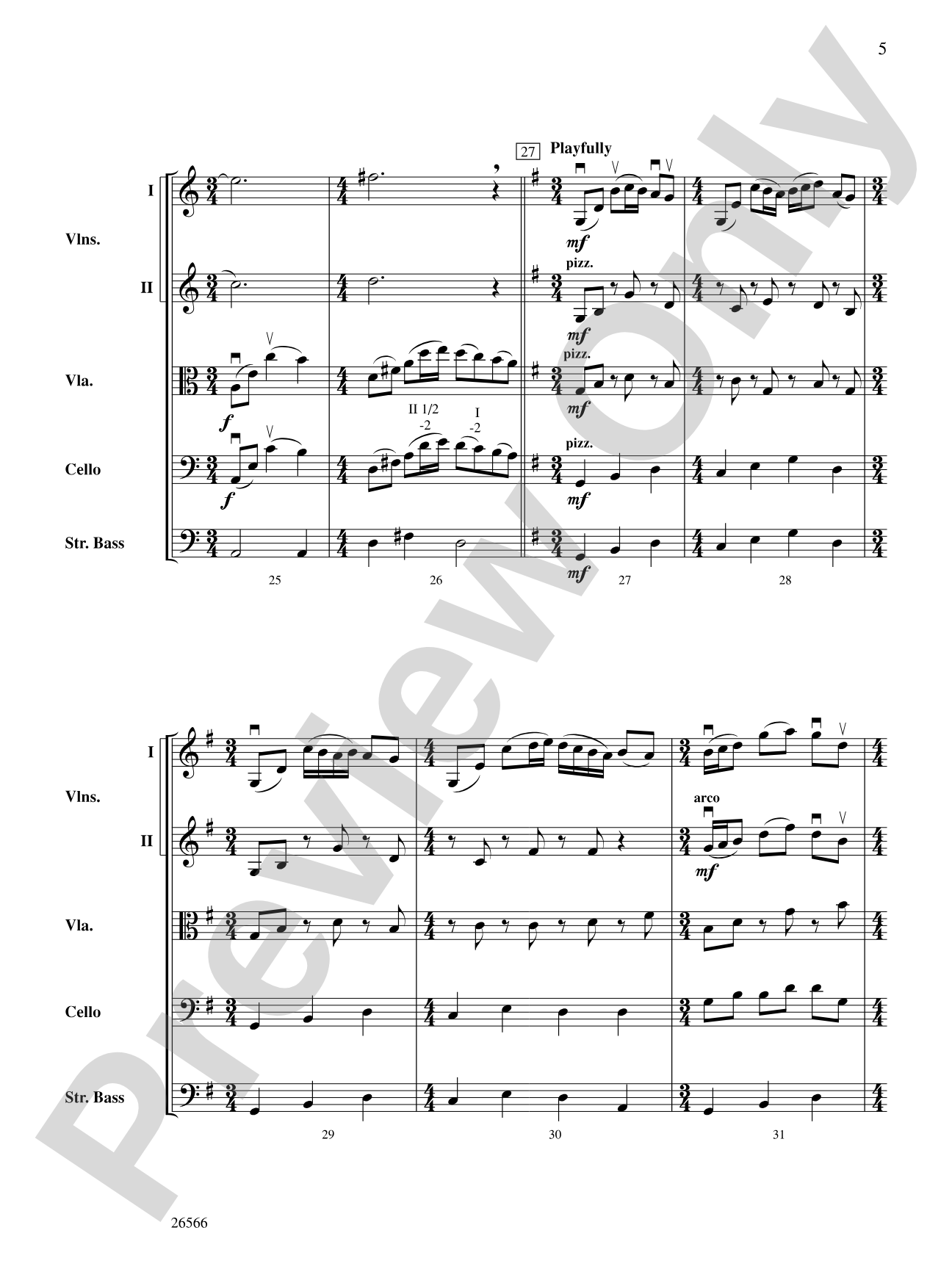 American Princess: String Orchestra Conductor Score & Parts