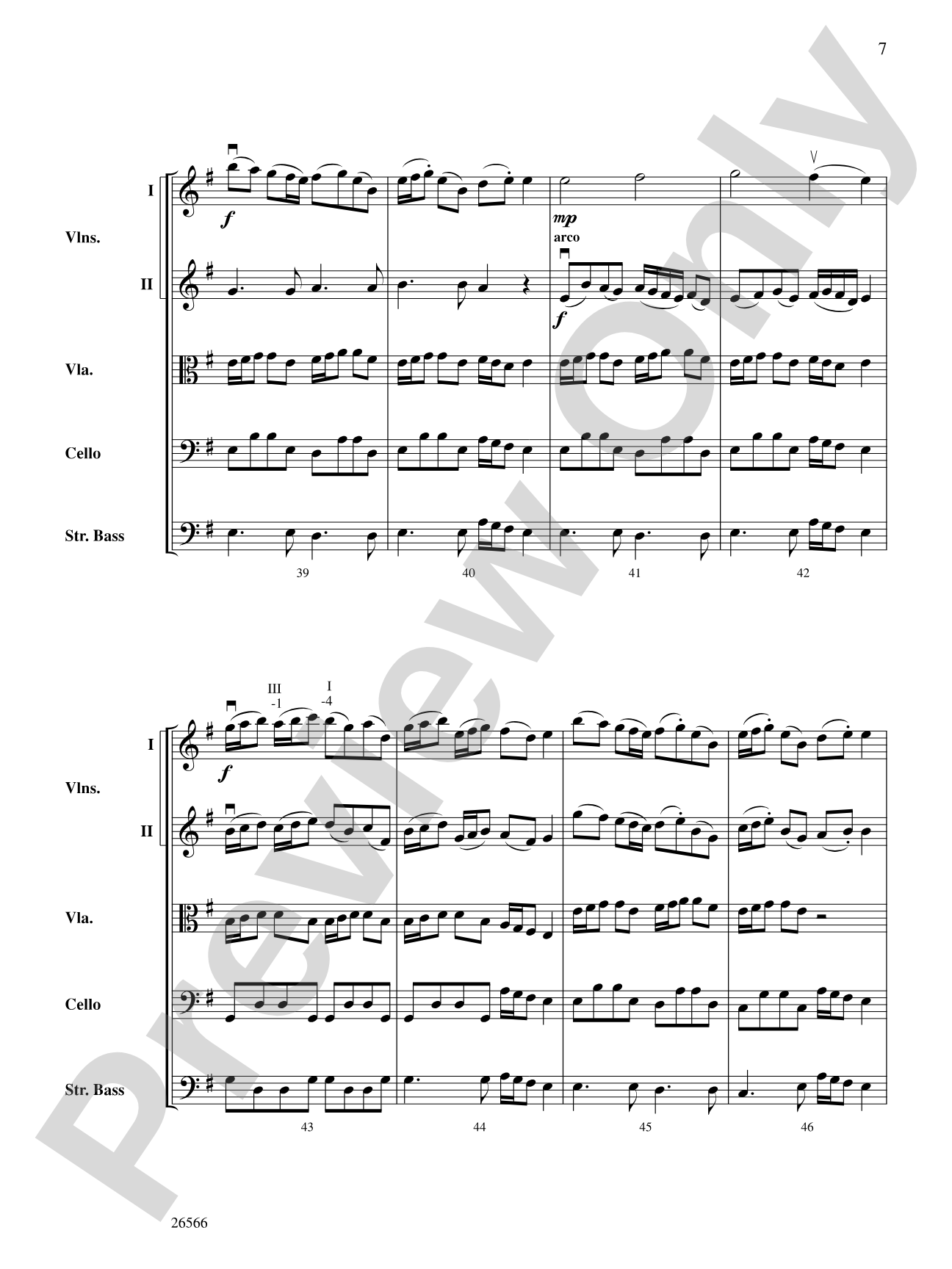 American Princess: String Orchestra Conductor Score & Parts