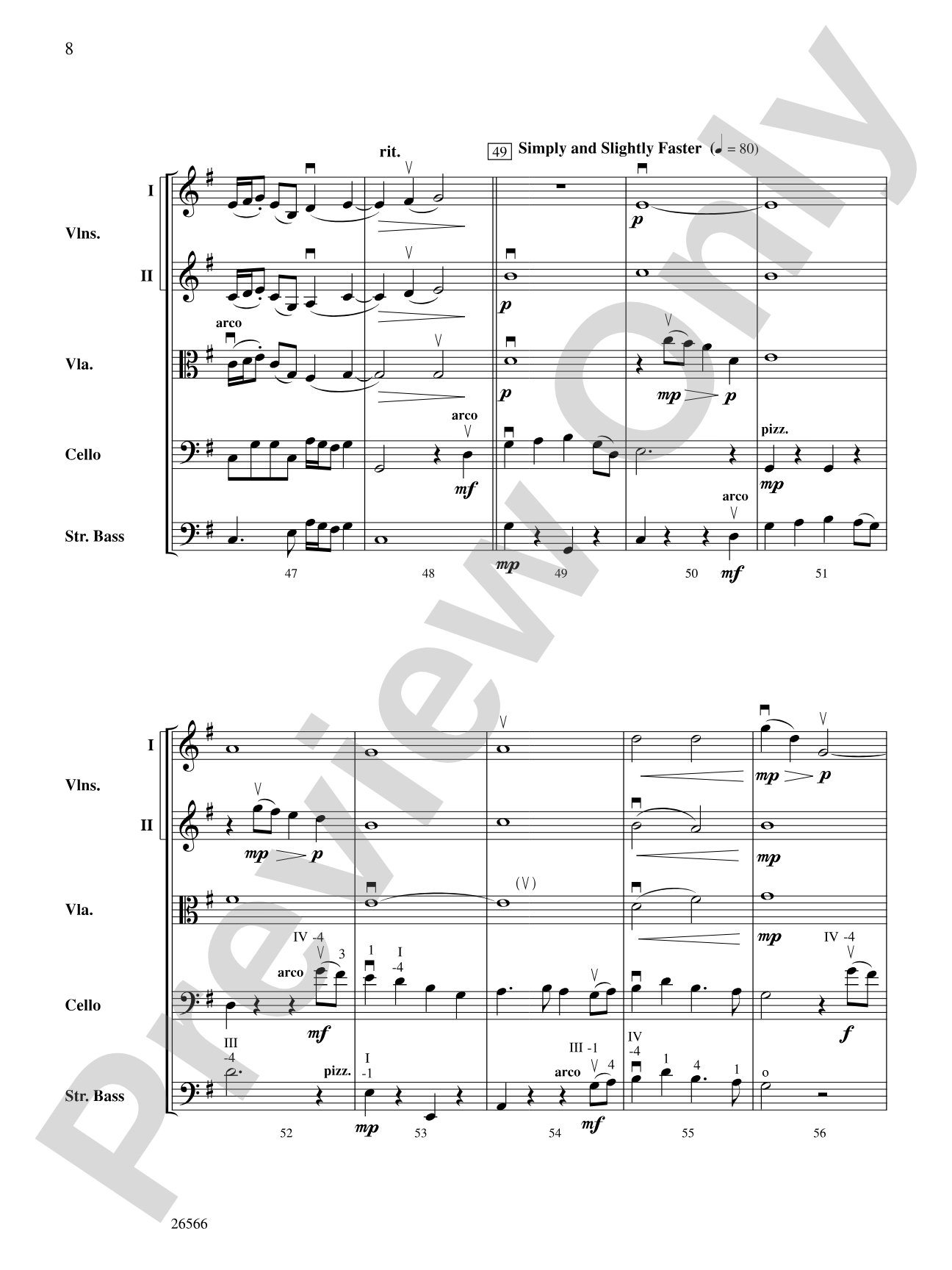 American Princess: String Orchestra Conductor Score & Parts