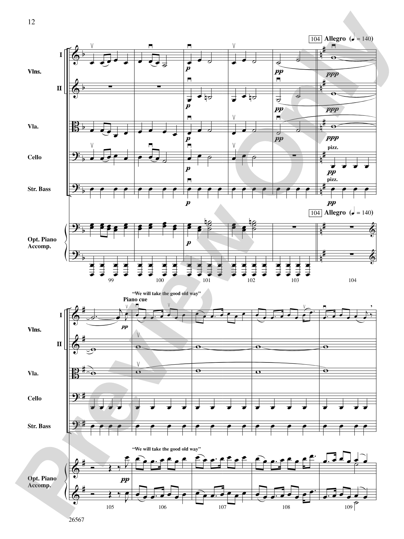 Seven Scottish Airs: String Orchestra Conductor Score & Parts