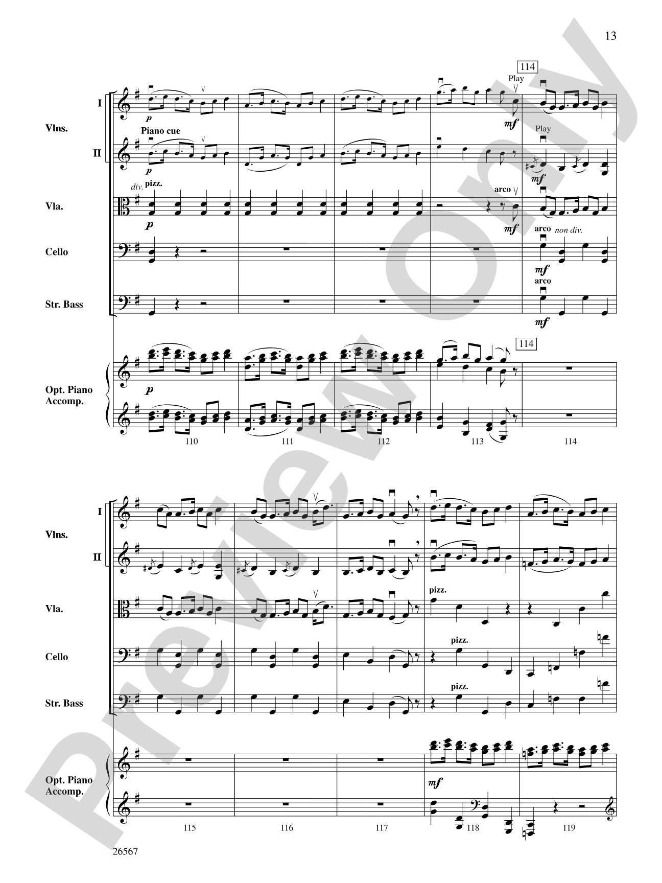 Seven Scottish Airs: String Orchestra Conductor Score & Parts