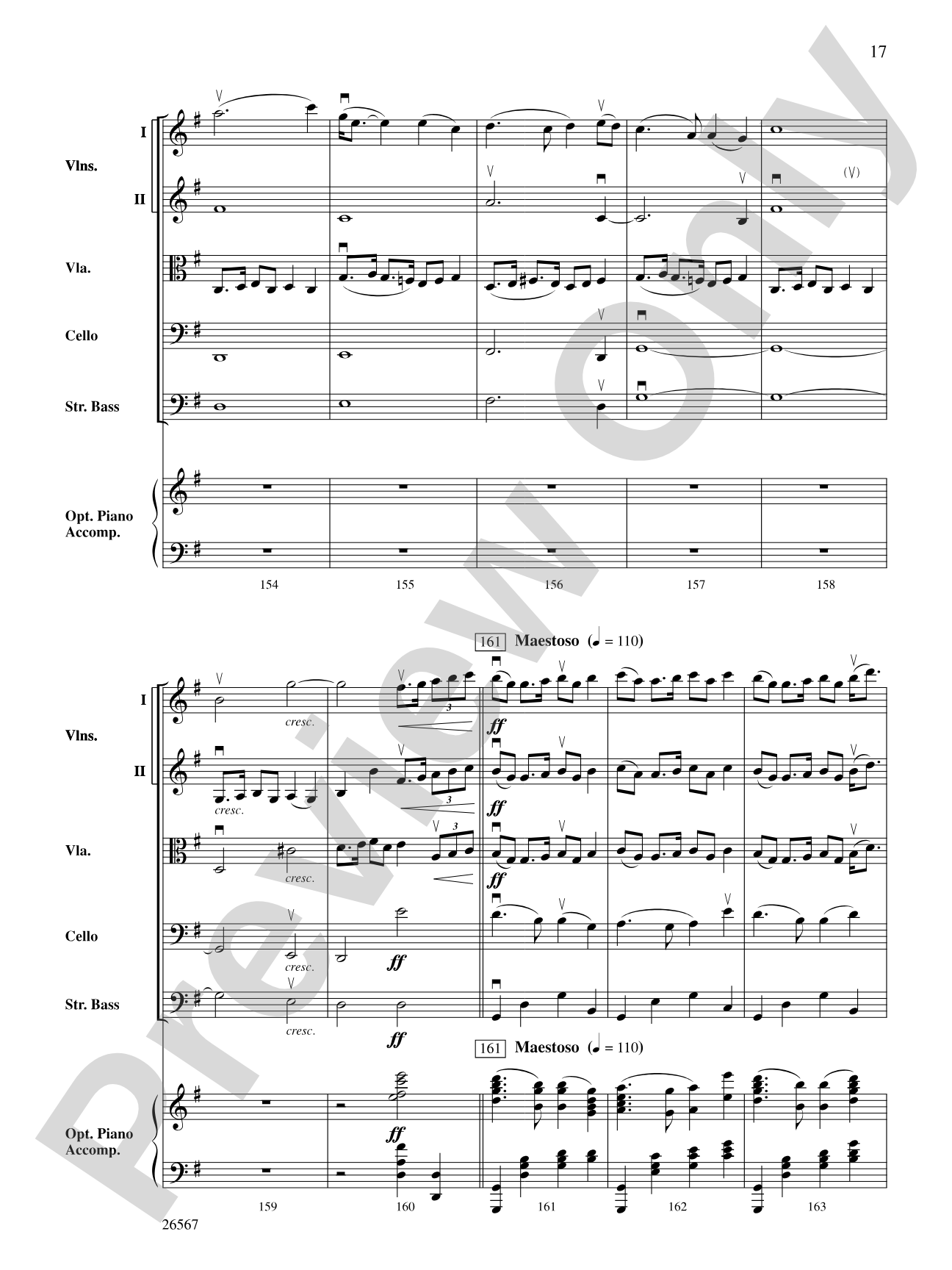 Seven Scottish Airs: String Orchestra Conductor Score & Parts