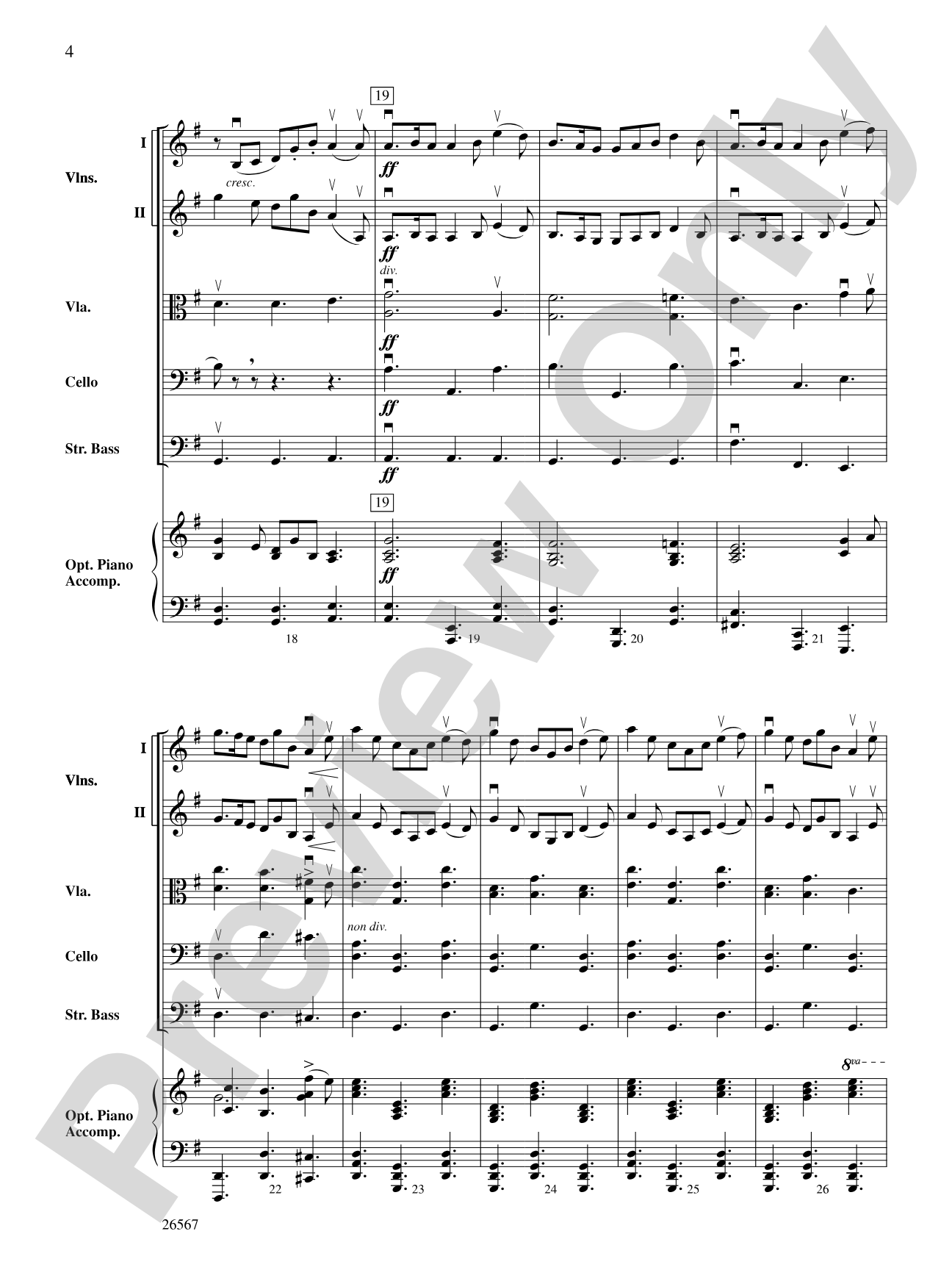 Seven Scottish Airs: String Orchestra Conductor Score & Parts