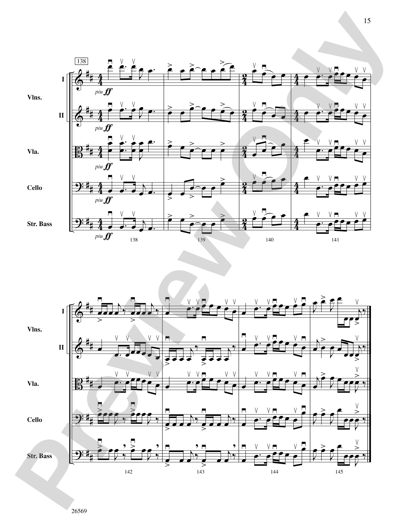 A Westward Journey and Jubilee: String Orchestra Conductor Score & Parts