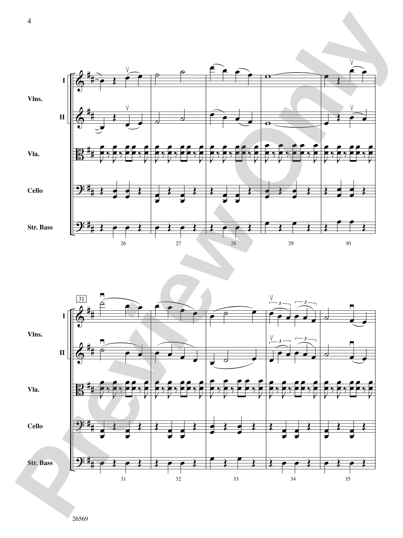 A Westward Journey and Jubilee: String Orchestra Conductor Score & Parts