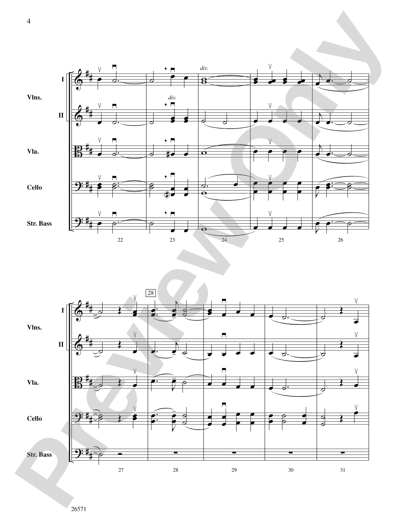 Shenandoah: String Orchestra Conductor Score & Parts