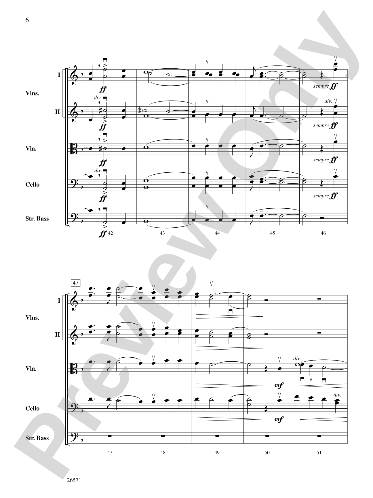 Shenandoah: String Orchestra Conductor Score & Parts