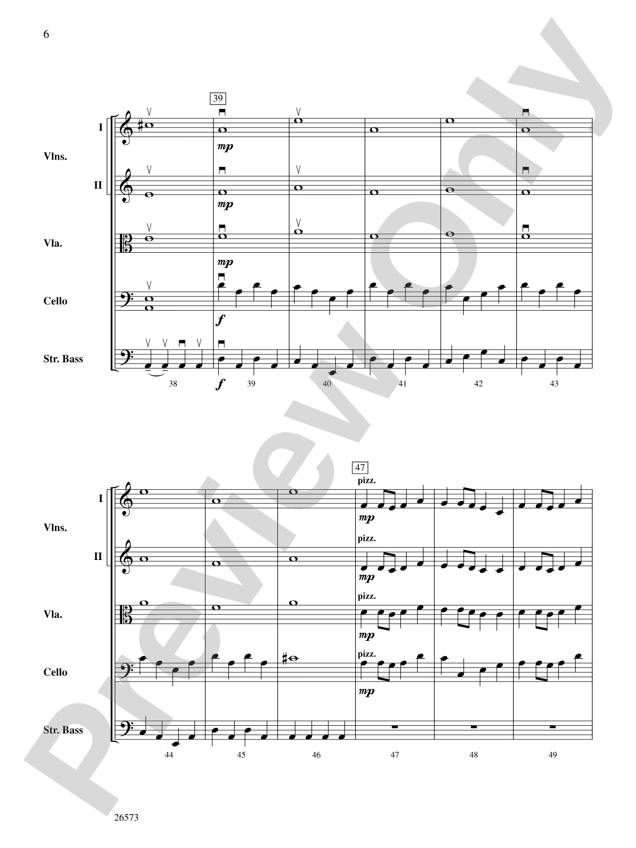 King's Court: String Orchestra Conductor Score & Parts