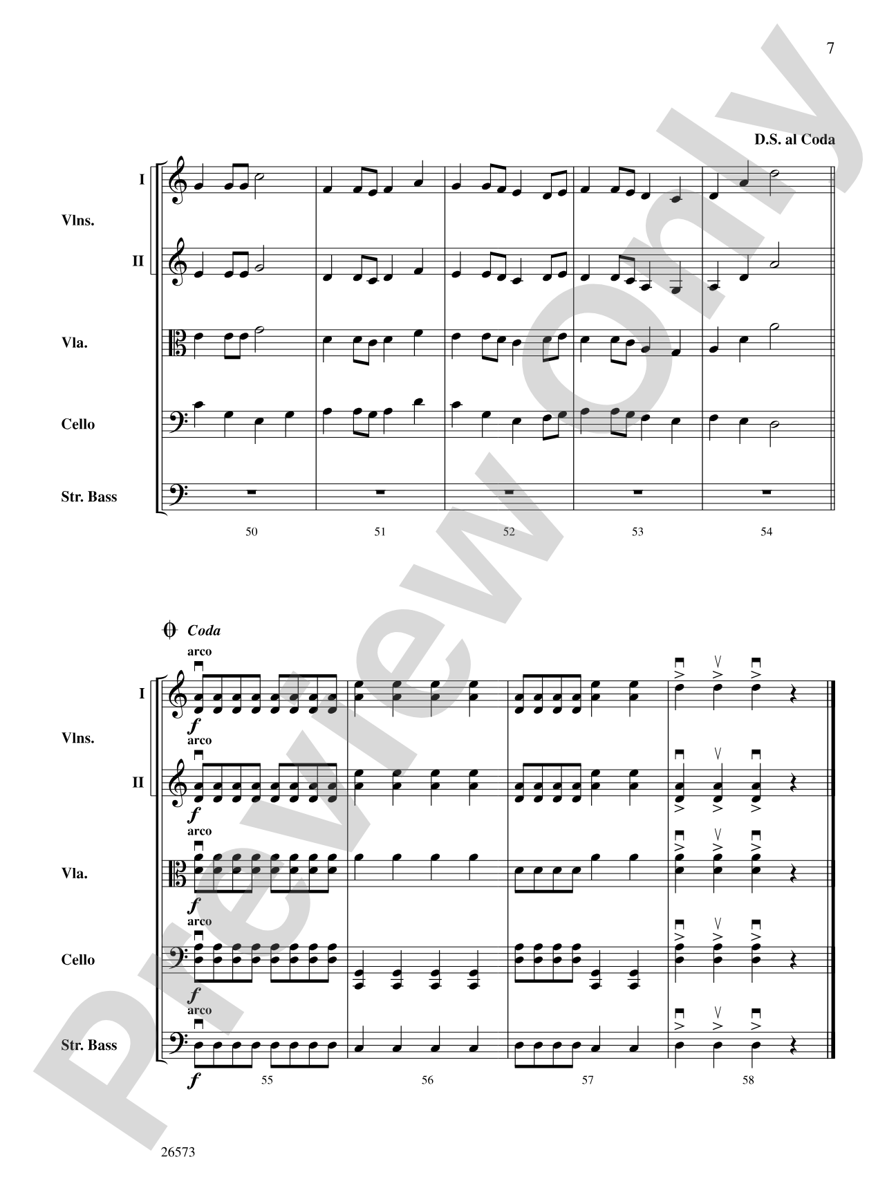 King's Court: String Orchestra Conductor Score & Parts