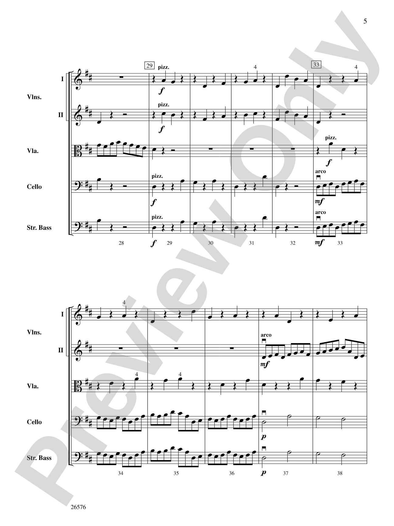 Hot Potato: String Orchestra Conductor Score & Parts