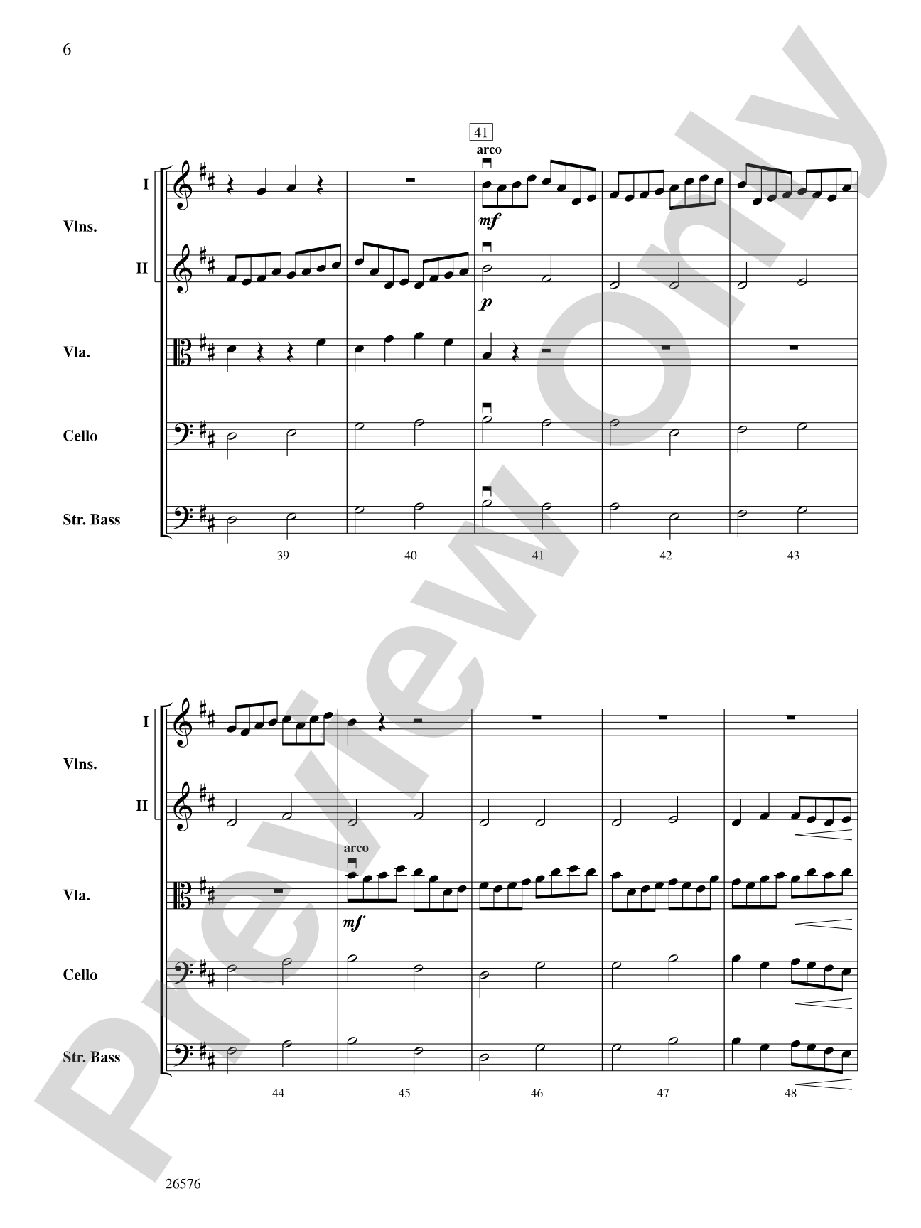 Hot Potato: String Orchestra Conductor Score & Parts